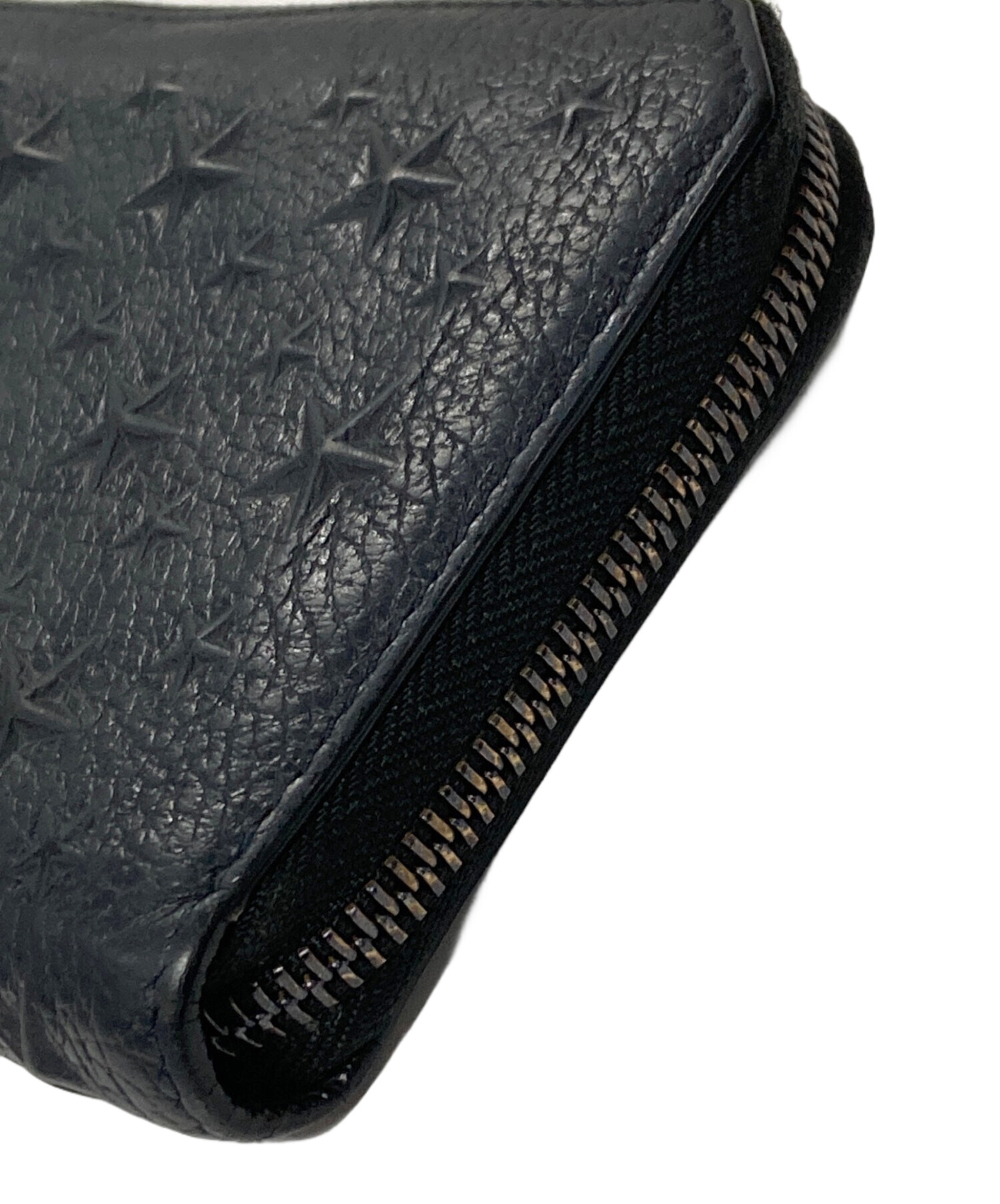 中古・古着通販】JIMMY CHOO (ジミーチュウ) 長財布 ネイビー サイズ