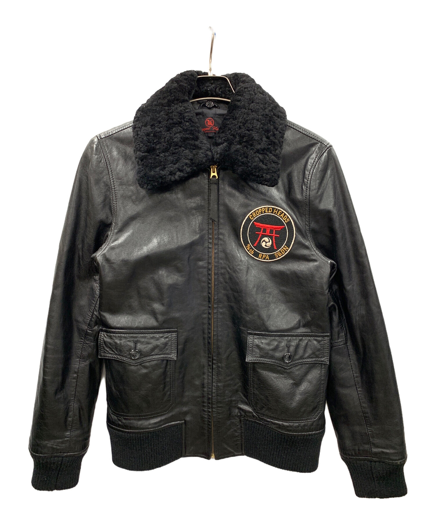 ジャケット・アウター CROPPED HEADS SOUVENIR JACKET 中古・古着通販】CROPPED HEADS (クロップドヘッズ) ライダース