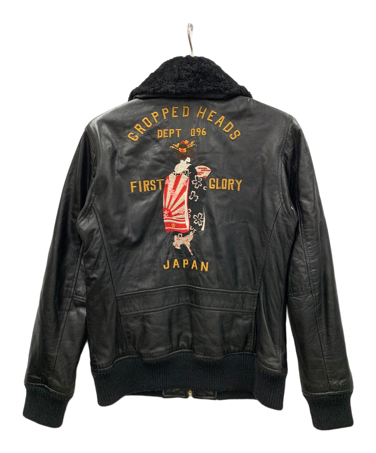 ジャケット・アウター CROPPED HEADS SOUVENIR JACKET 中古・古着通販】CROPPED HEADS (クロップドヘッズ) ライダース