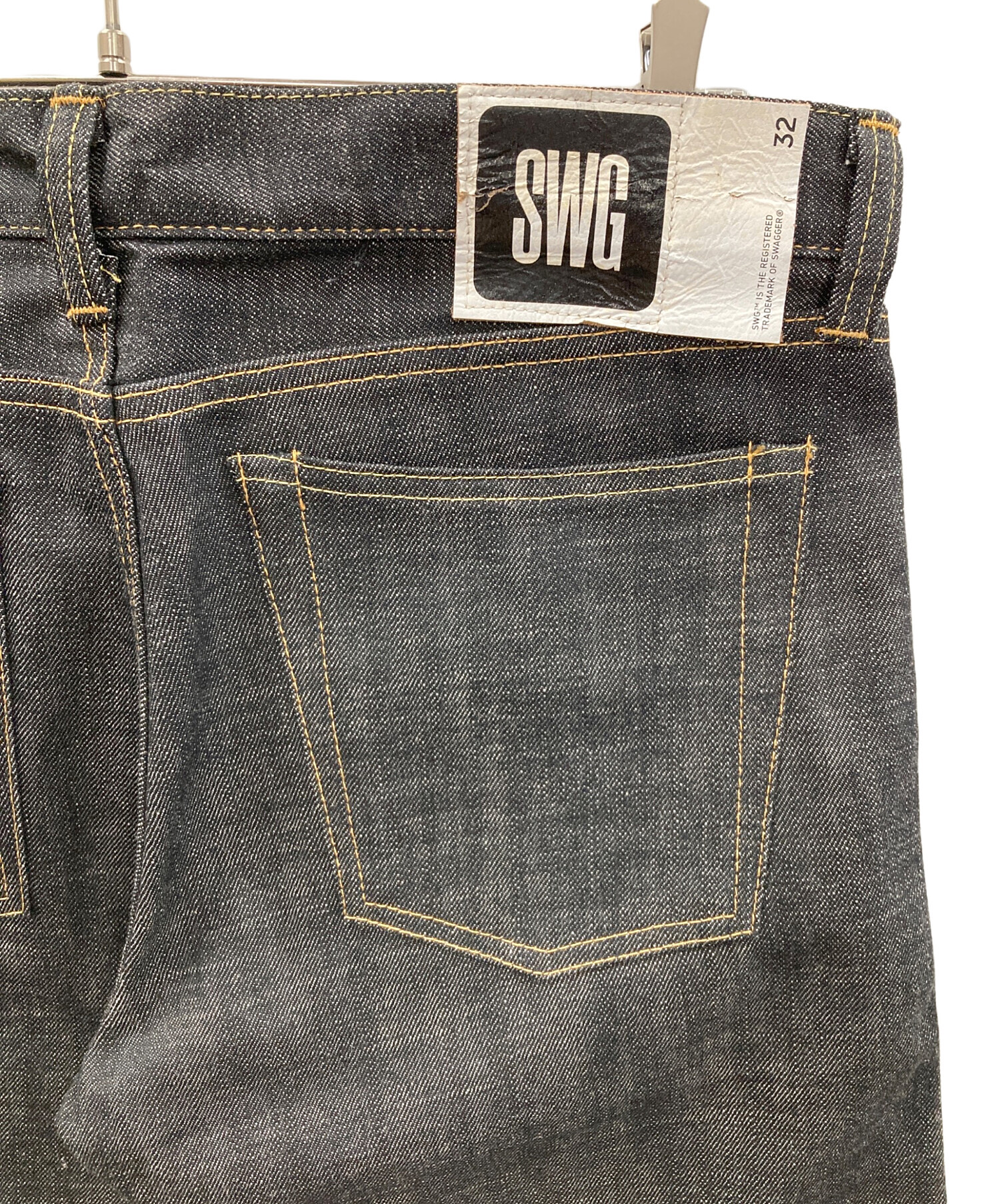 中古・古着通販】SWG (スワッガー) デニムパンツ インディゴ サイズ:32