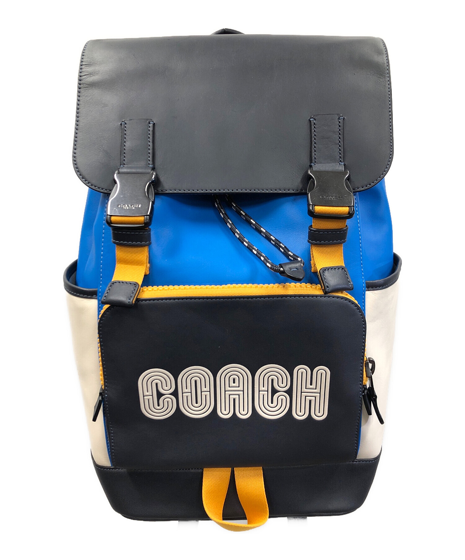 中古・古着通販】COACH (コーチ) リュック カラーブロック トラック 