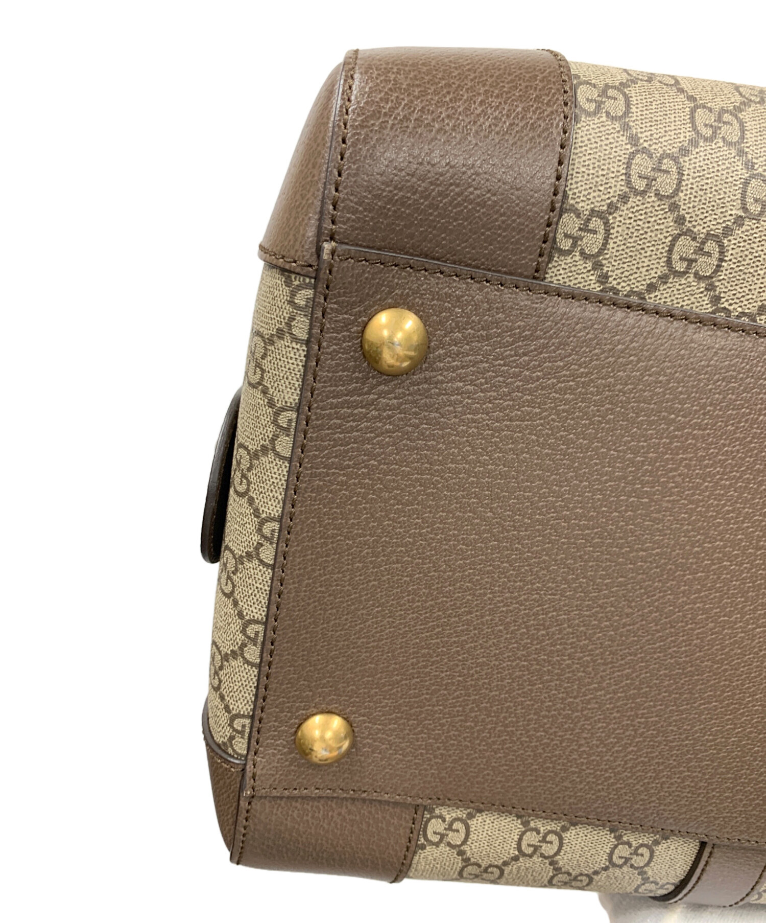 中古・古着通販】GUCCI (グッチ) ダッフルバッグ ボストンバッグ GG