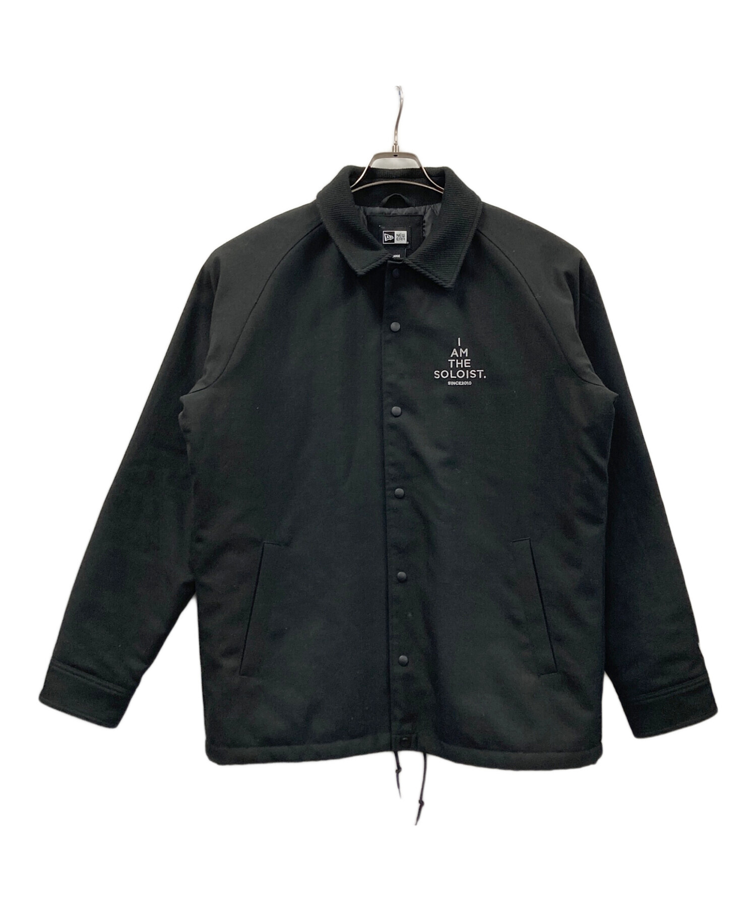 中古・古着通販】New Era (ニューエラ) コーチジャケット ブラック