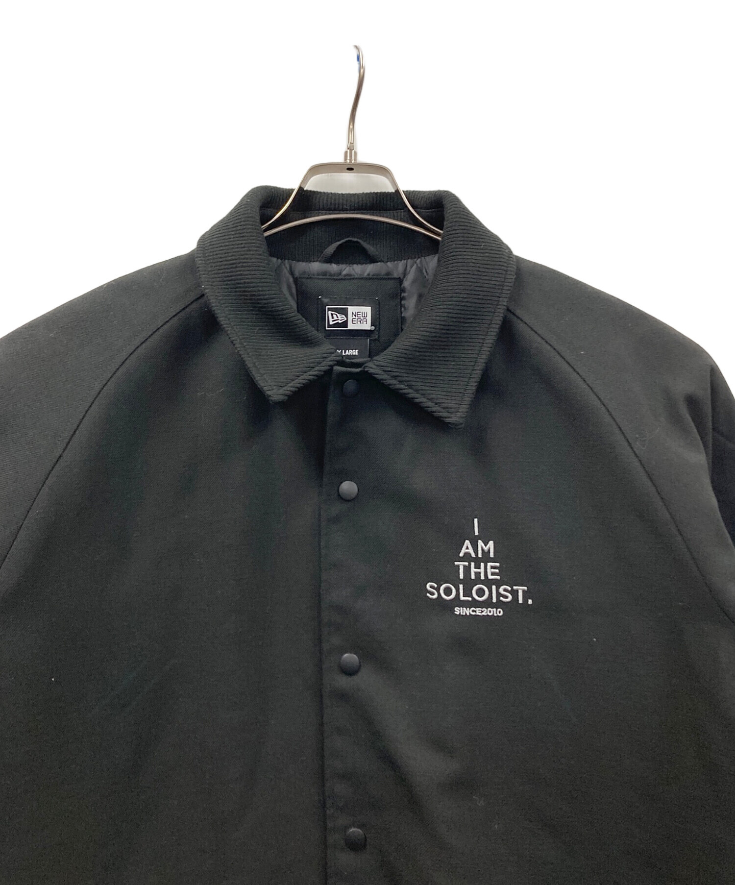 中古・古着通販】New Era (ニューエラ) コーチジャケット ブラック