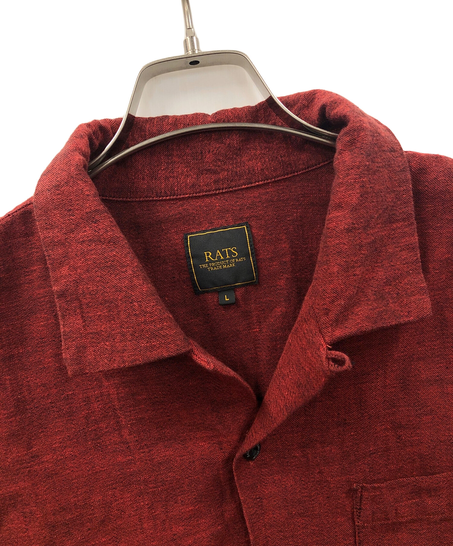 中古・古着通販】RATS (ラッツ) オープンカラーシャツ 23SS NATIVE