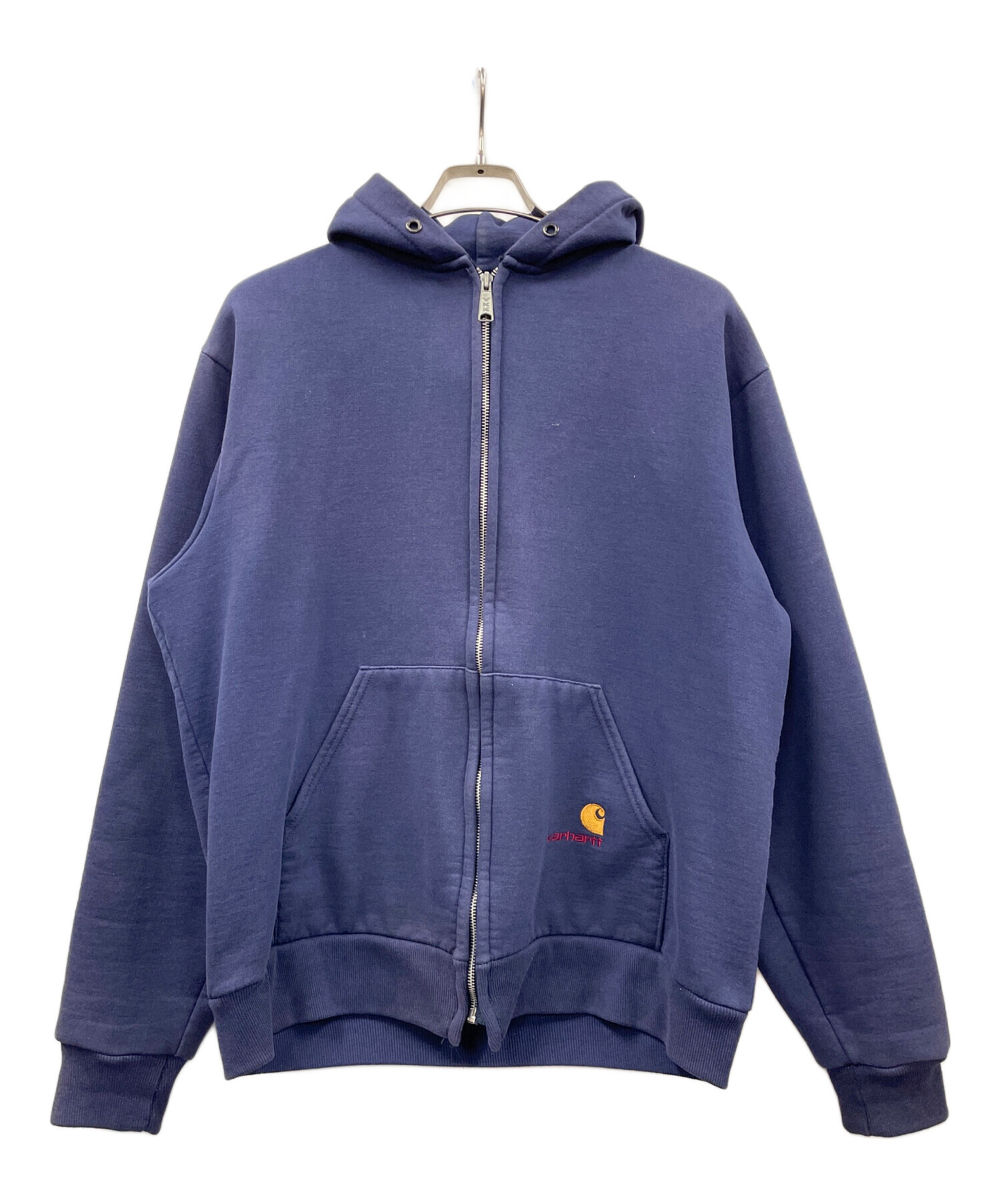 中古・古着通販】CarHartt (カーハート) ジップパーカー ネイビー