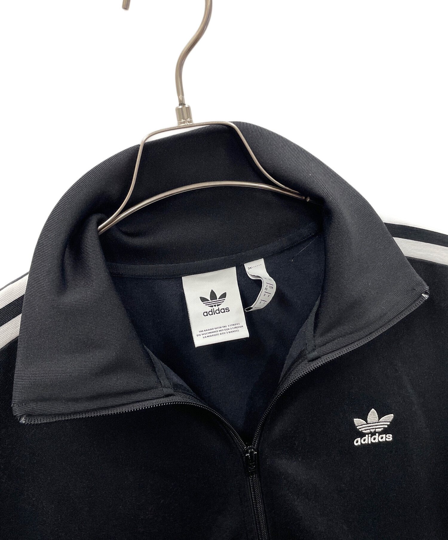 中古・古着通販】adidas (アディダス) トラックジャケット ブラック