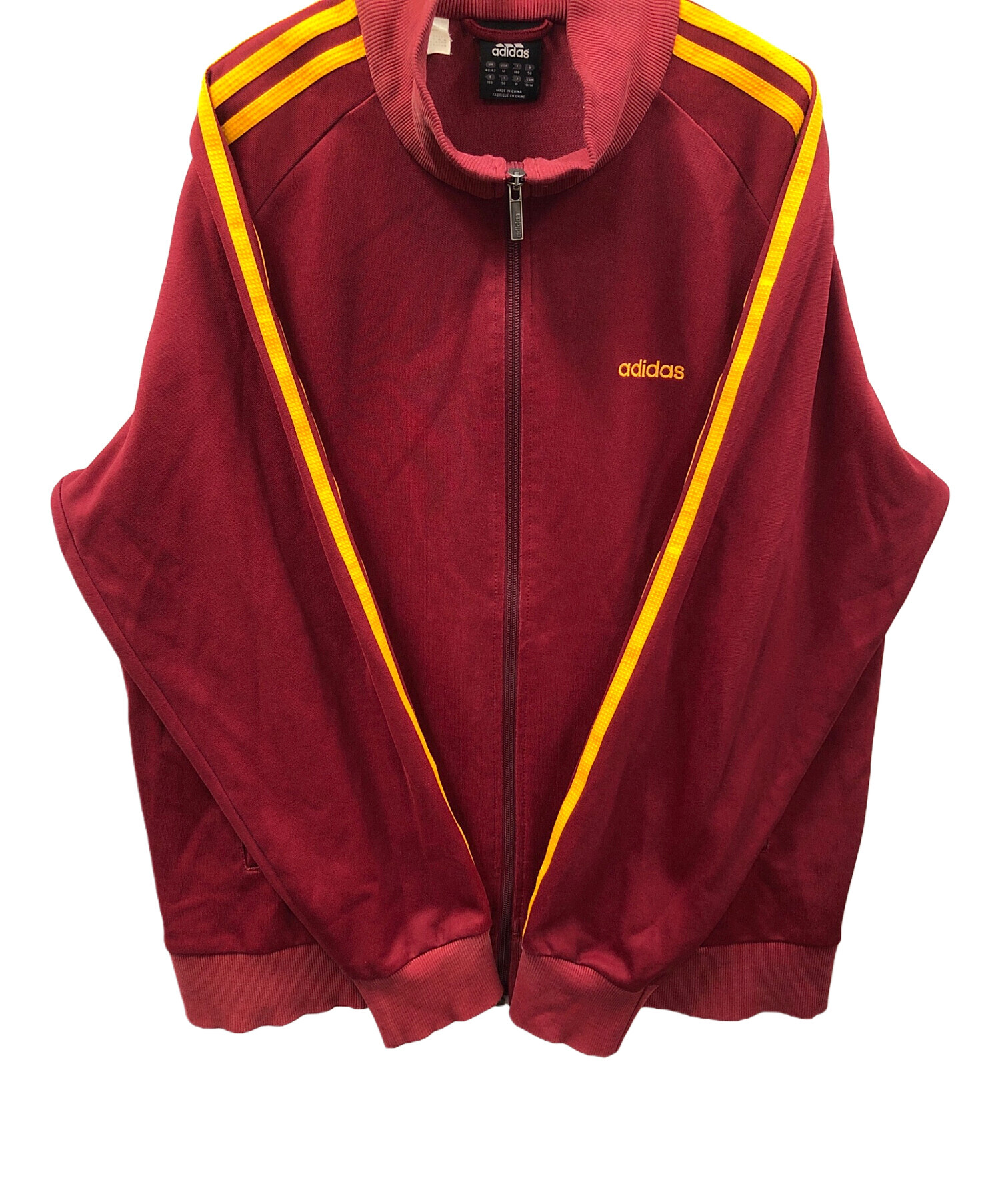 中古・古着通販】adidas (アディダス) トラックジャケット エンジ