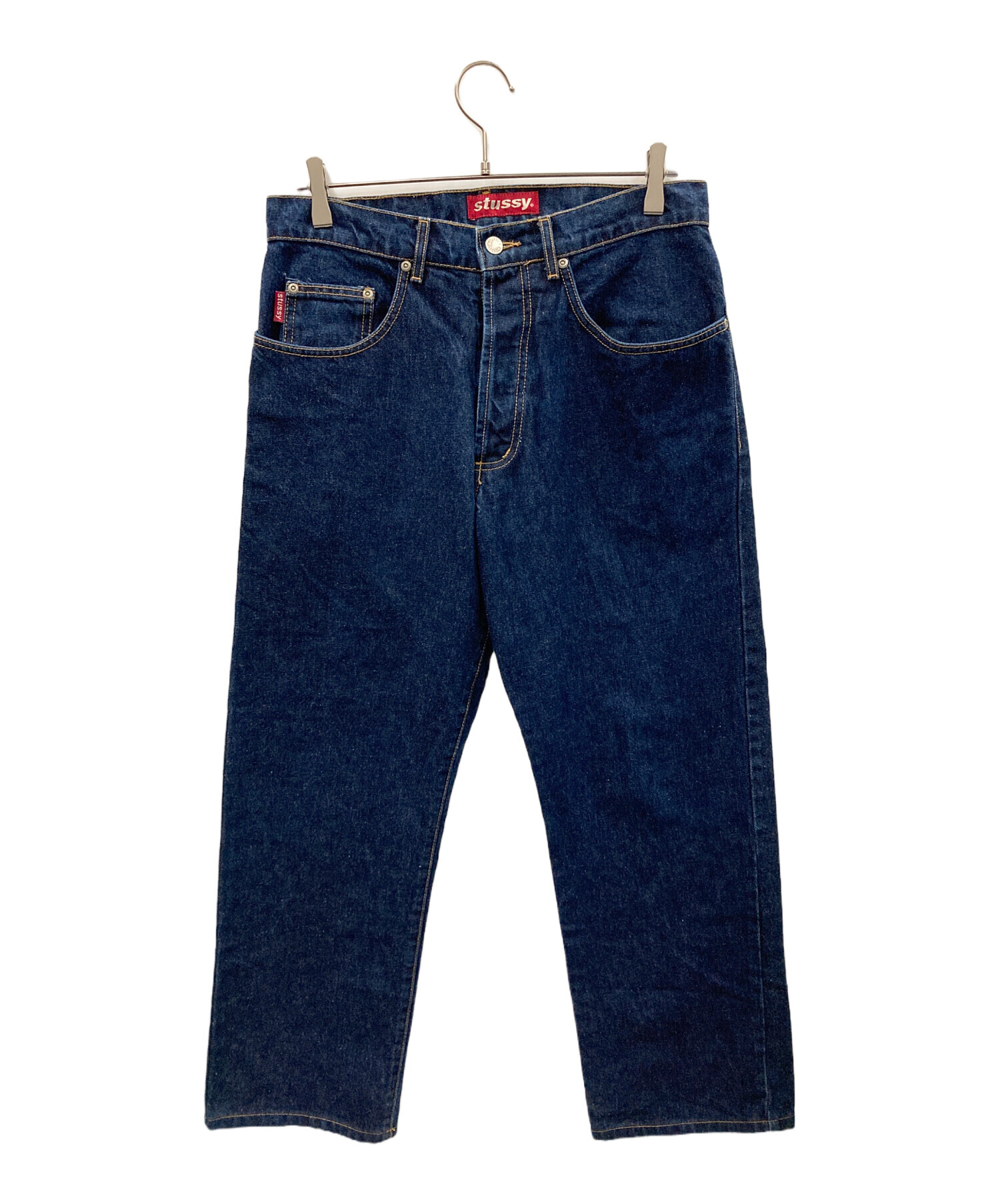 中古・古着通販】stussy (ステューシー) デニムパンツ ブルー サイズ