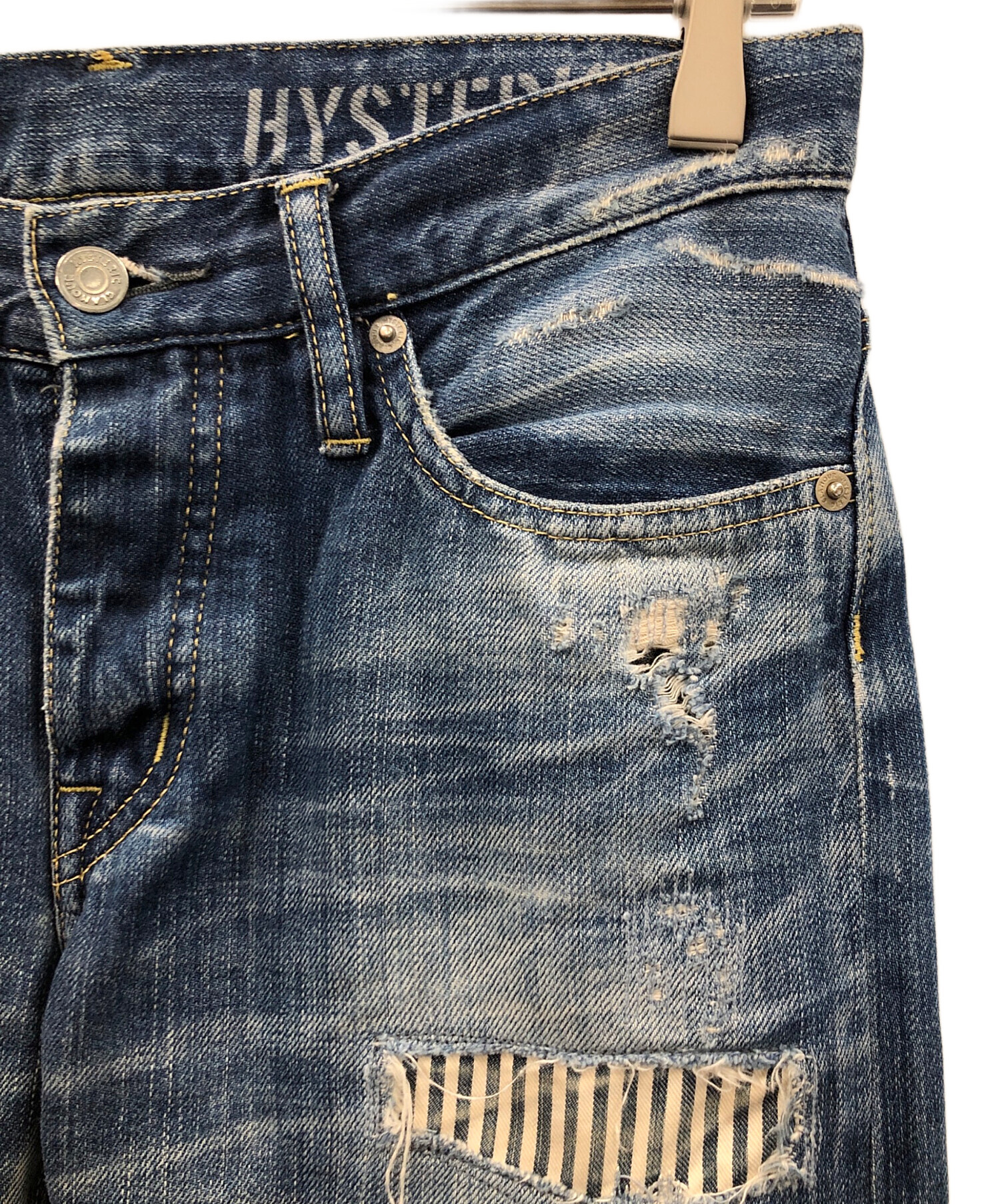 HYSTERIC GLAMOUR ダメージデニム 中古・古着通販】Hysteric Glamour (ヒステリックグラマー) ダメージ