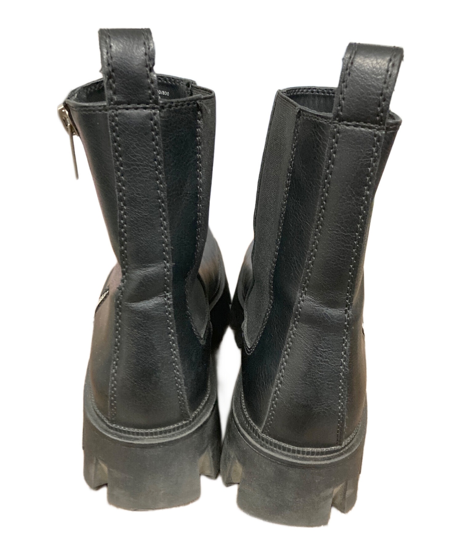 中古・古着通販】ZARA (ザラ) ブーツ CHUNKY BOOTS WITH ZIP（チャン