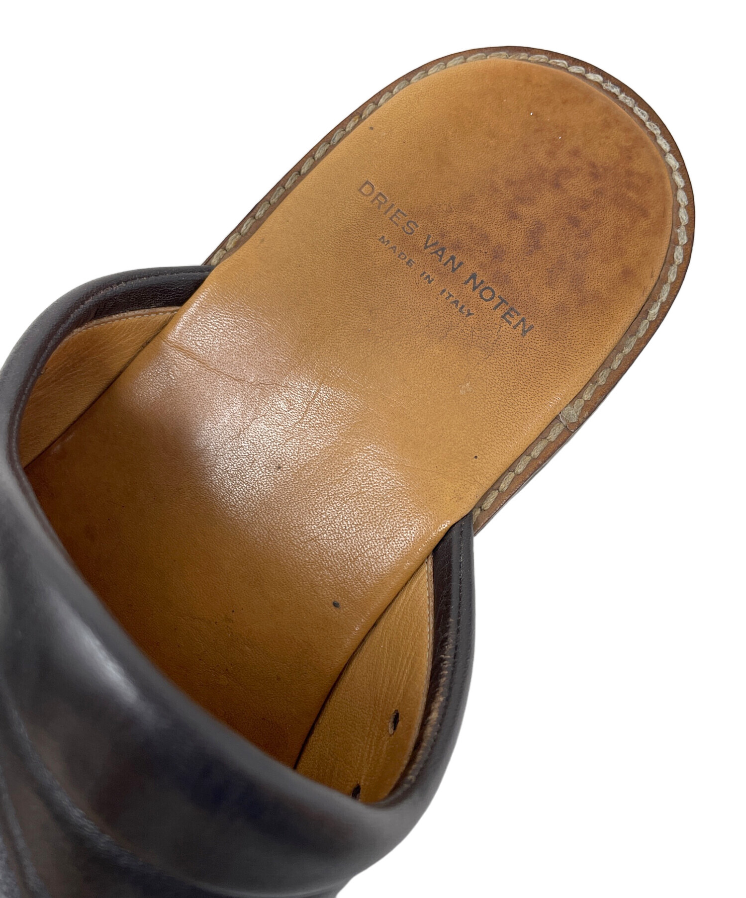 中古・古着通販】DRIES VAN NOTEN (ドリスヴァンノッテン) レザー
