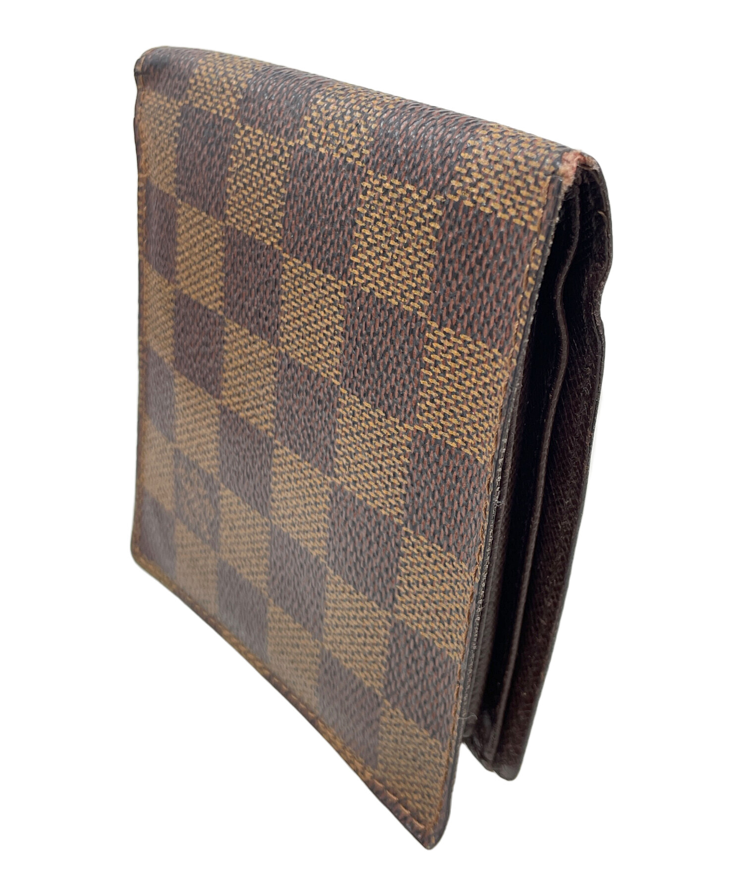 中古・古着通販】LOUIS VUITTON (ルイ ヴィトン) 2つ折り財布 ダミエ