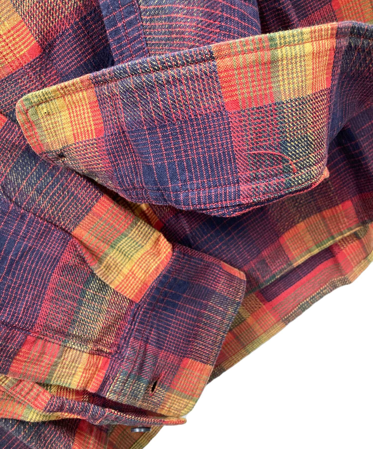 中古・古着通販】RATS (ラッツ) 長袖シャツ RATS MULTI COLOR CHECK