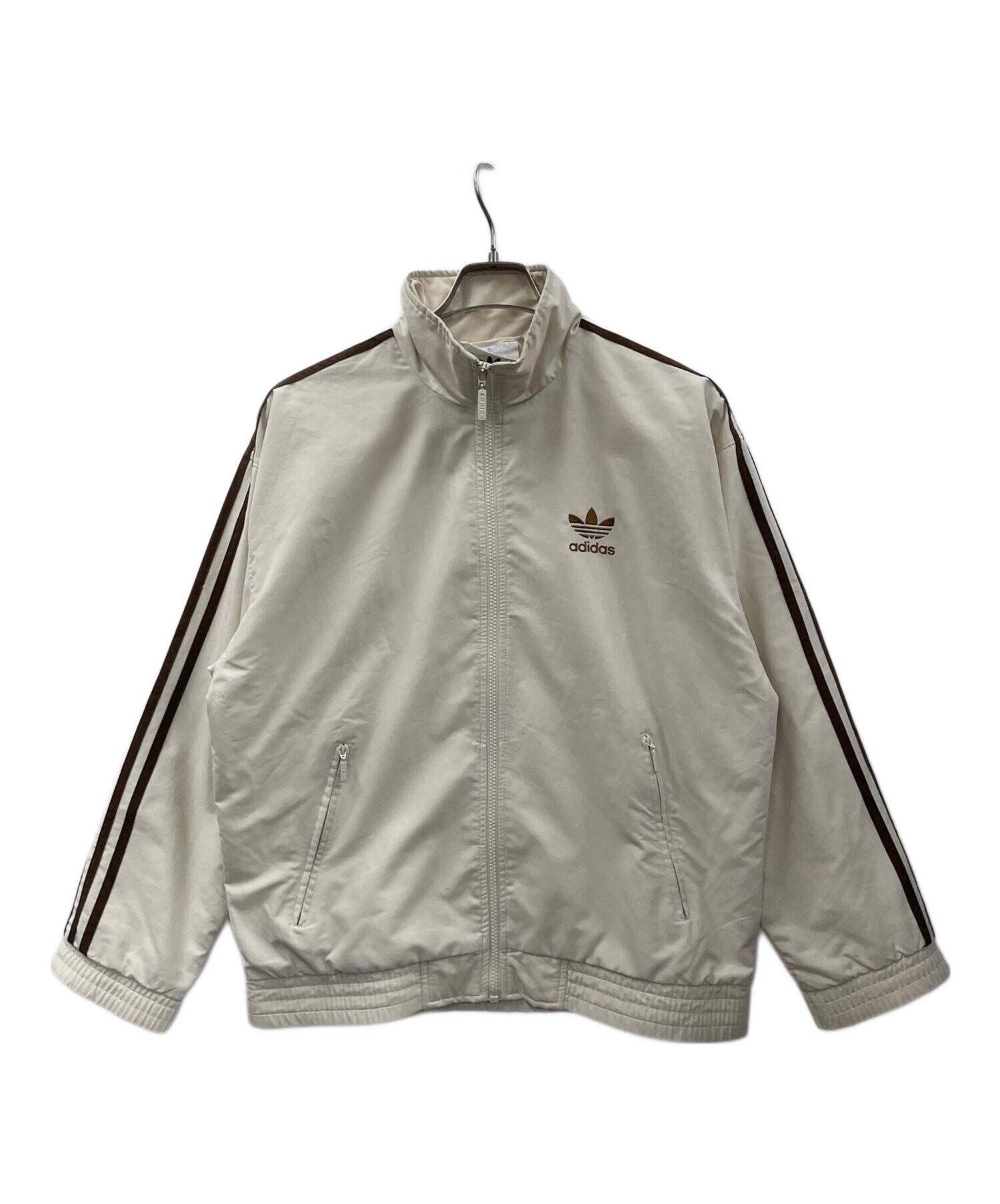 【中古】 ダダの詩 中古・古着通販】adidas (アディダス) トラックジャケット ベージュ
