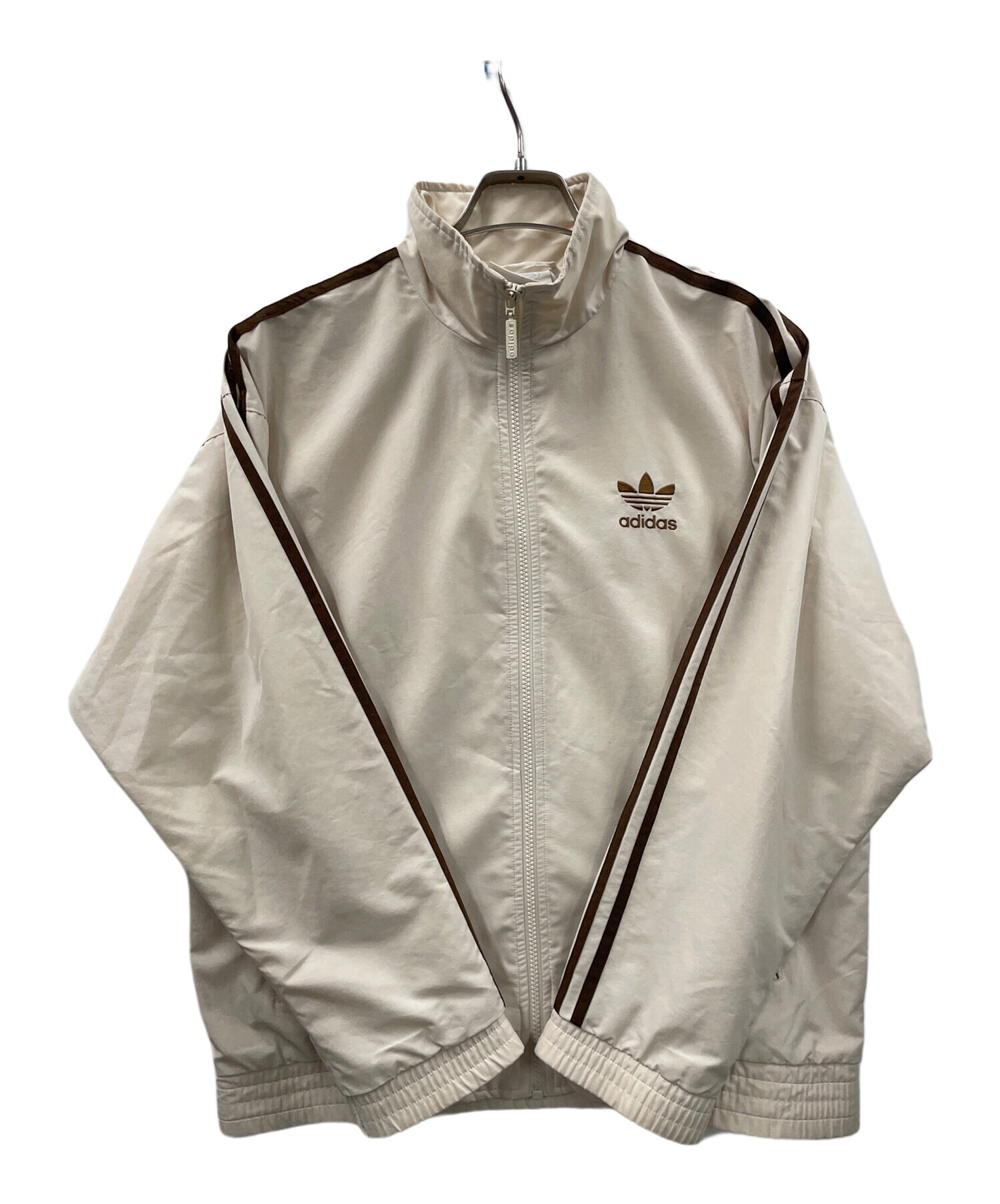 中古・古着通販】adidas (アディダス) トラックジャケット ベージュ