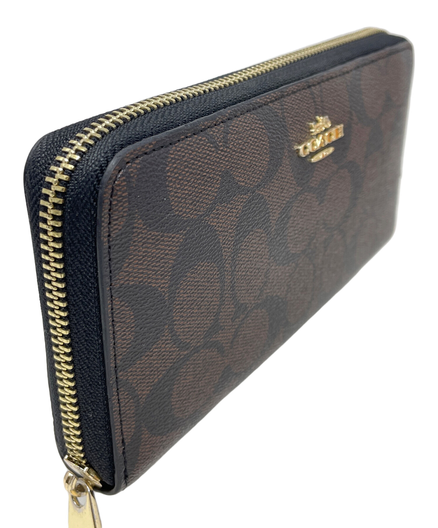 中古・古着通販】COACH (コーチ) 長財布 ロング ジップ アラウンド