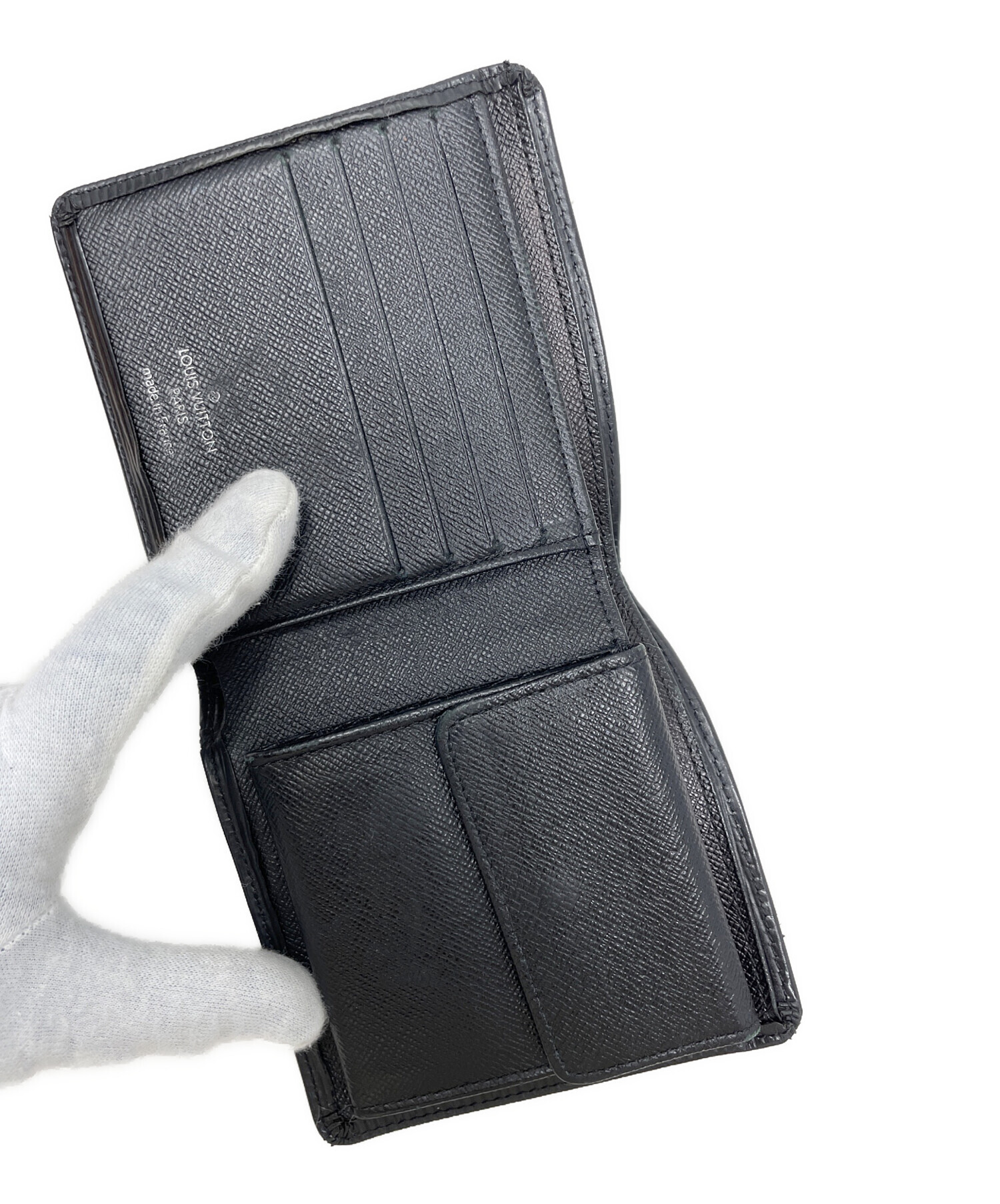 中古・古着通販】LOUIS VUITTON (ルイ ヴィトン) 2つ折り財布 エピ