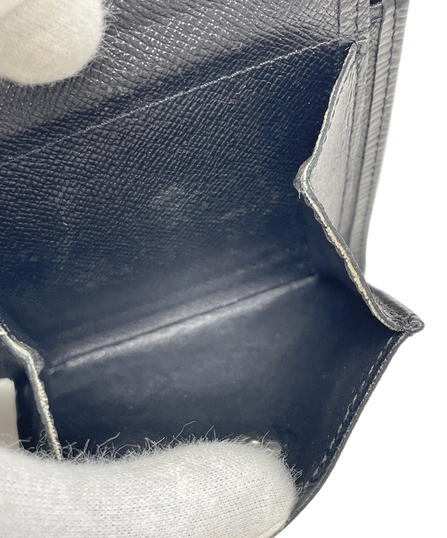 中古・古着通販】LOUIS VUITTON (ルイ ヴィトン) 2つ折り財布 エピ