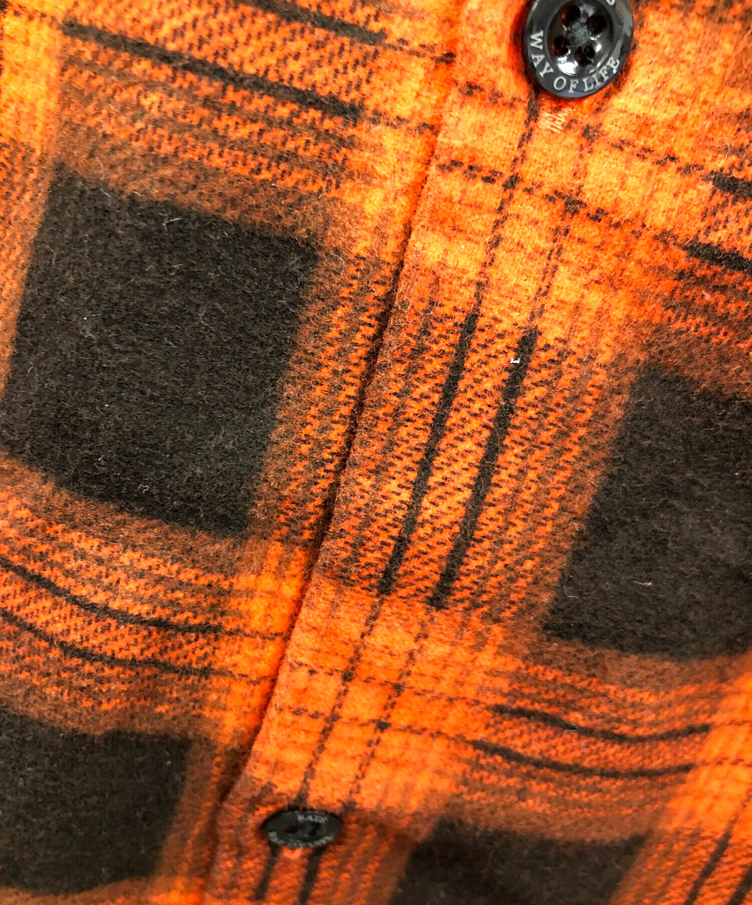 中古・古着通販】RATS (ラッツ) チェックネルシャツ PRINT FLANNEL