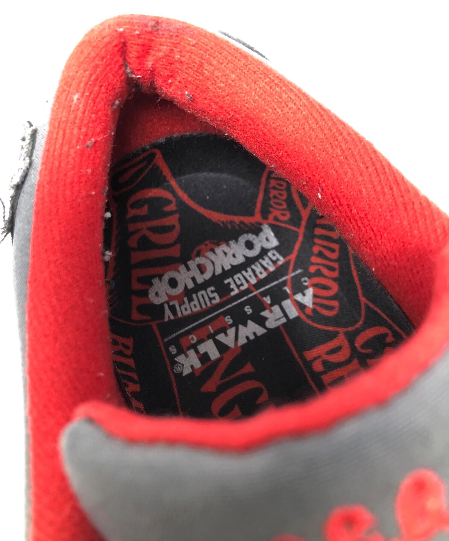 AIRWALK エアウォーク RED 赤 シューズ SKATE スニーカー HAWK US10 