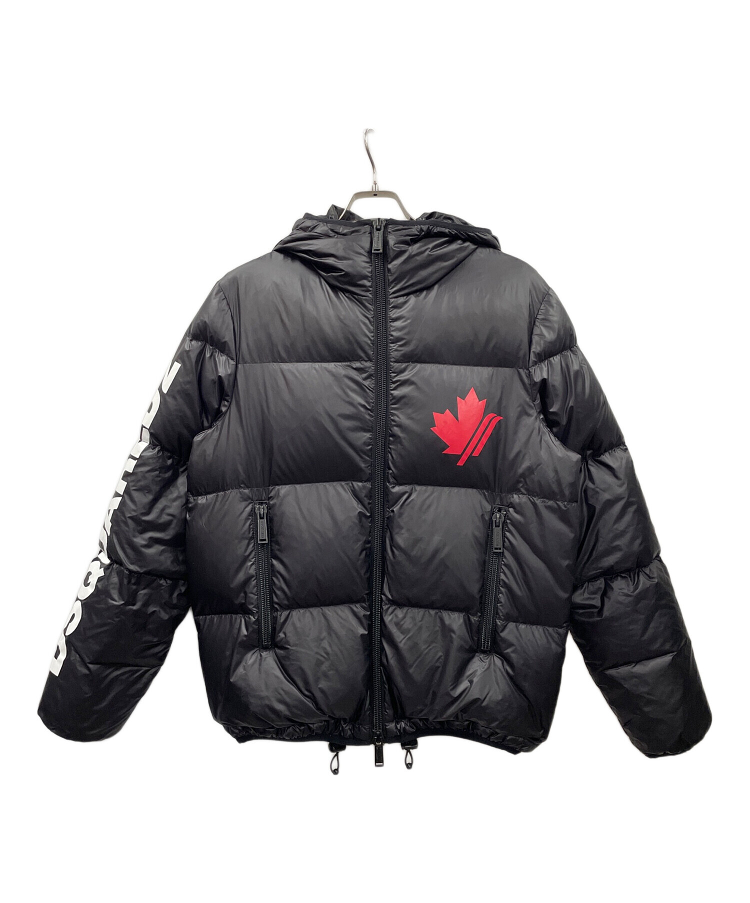 【新品正規品タグ付き】DSQUARED2 ダウンジャケット ブラック L 中古・古着通販】DSQUARED2 (ディースクエアード) ダウンジャケット