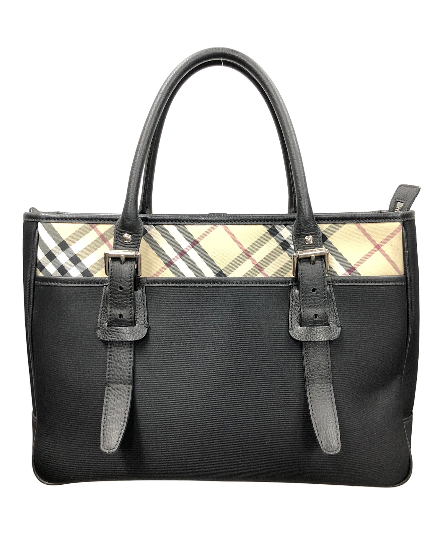 中古・古着通販】BURBERRY (バーバリー) トートバッグ ベージュ