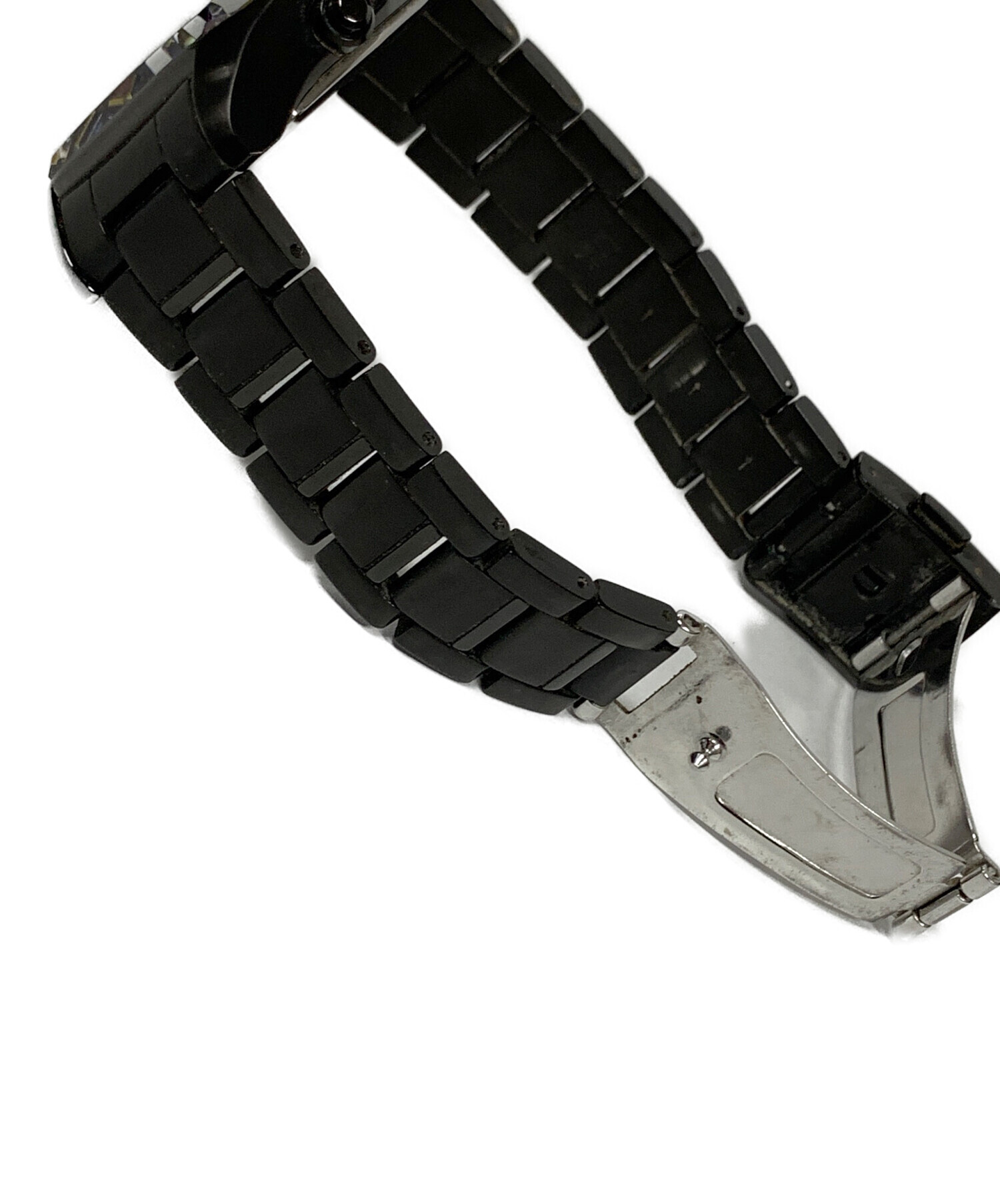 中古・古着通販】SEIKO (セイコー) 腕時計 クロノグラフ ブラック