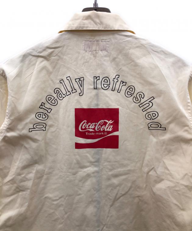 中古・古着通販】Coca Cola (コカコーラ) ジャケット クリーム サイズ