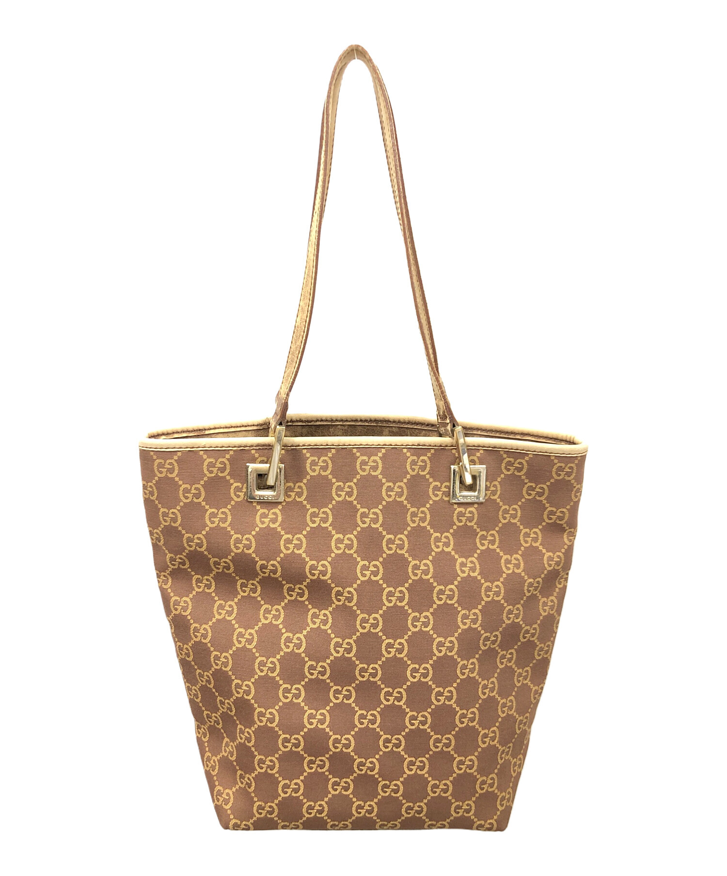 中古・古着通販】GUCCI (グッチ) ハンドバッグ GGキャンバス サイズ