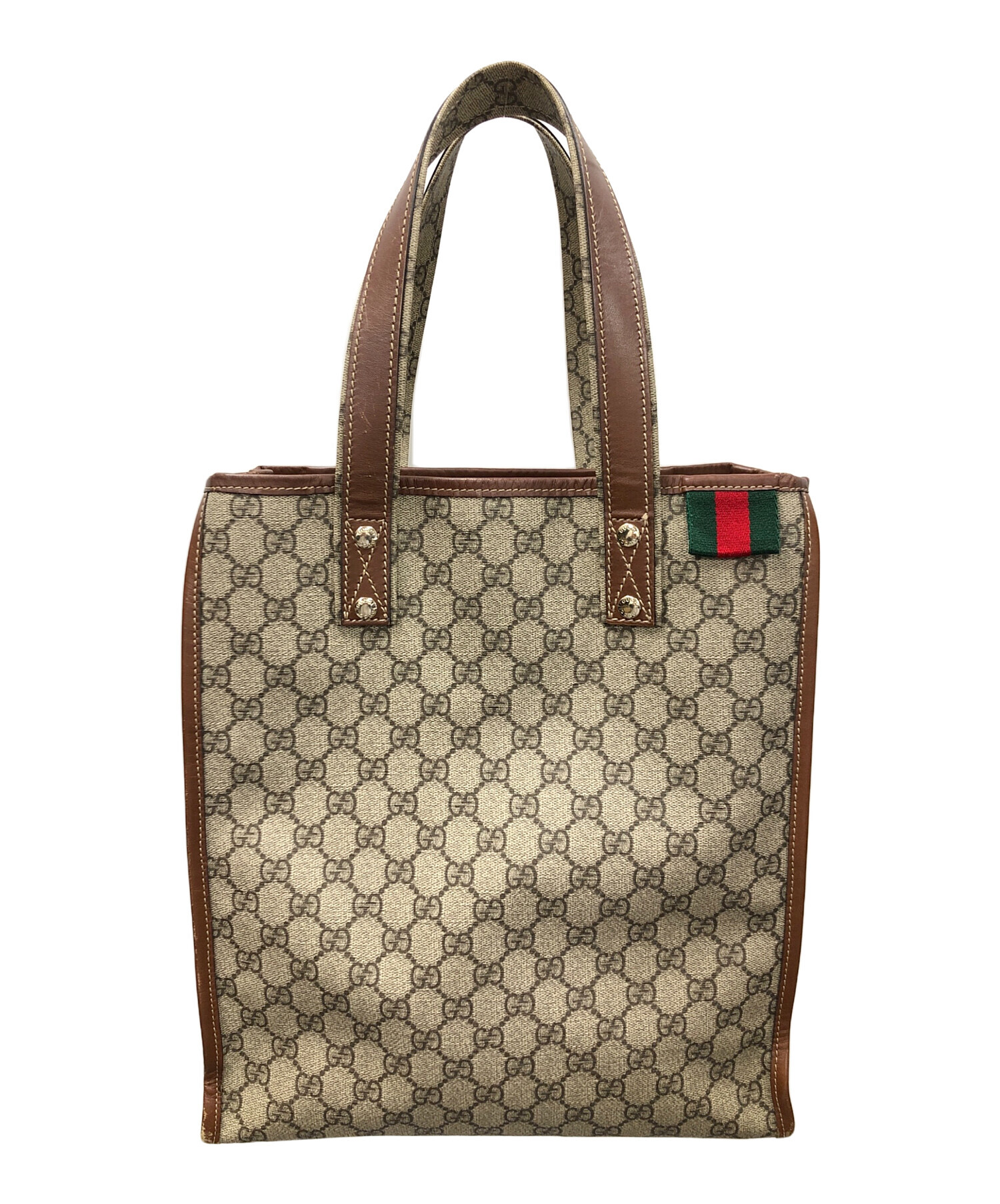 中古・古着通販】GUCCI (グッチ) トートバッグ シェリーライン GG