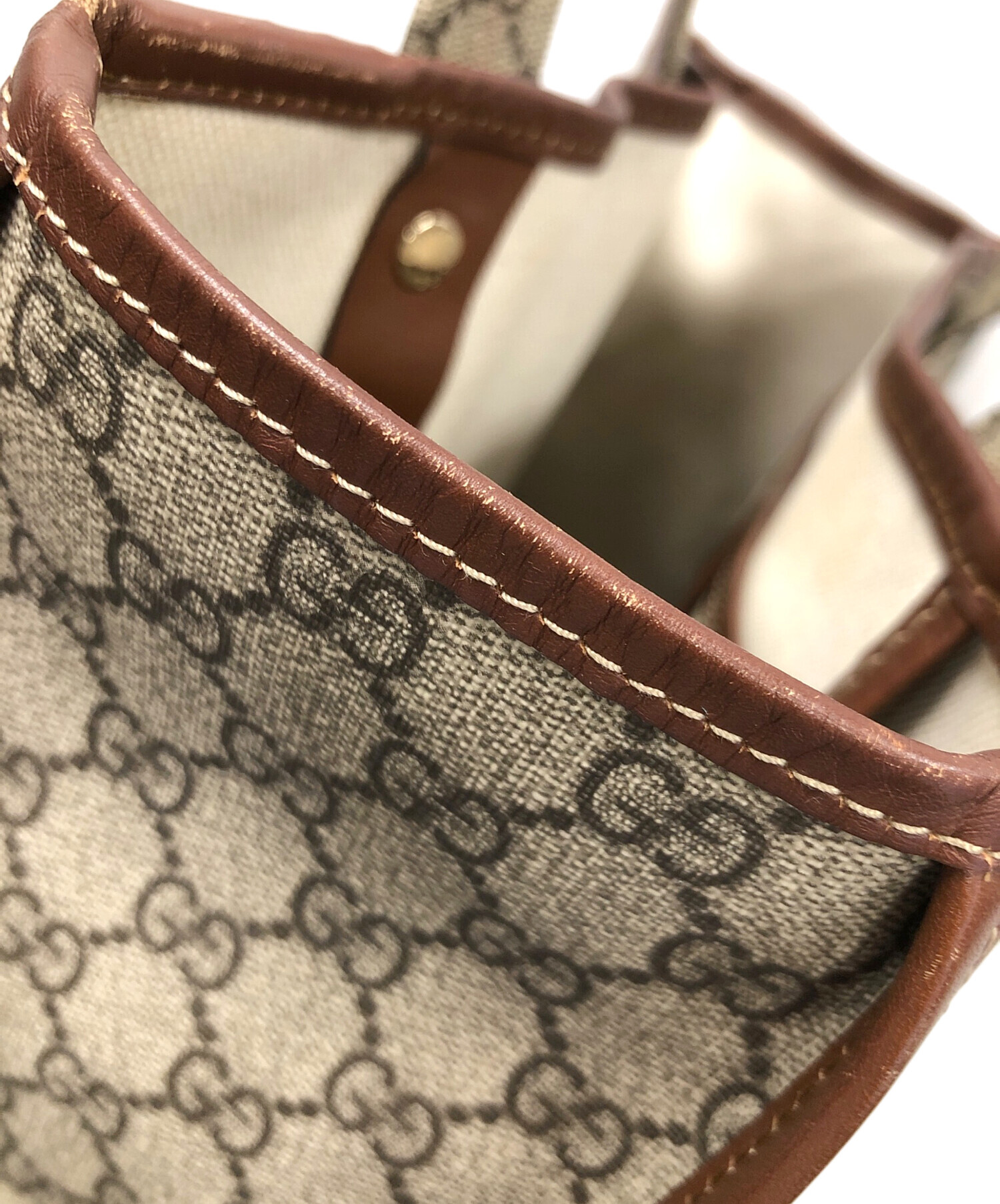 中古・古着通販】GUCCI (グッチ) トートバッグ シェリーライン GG