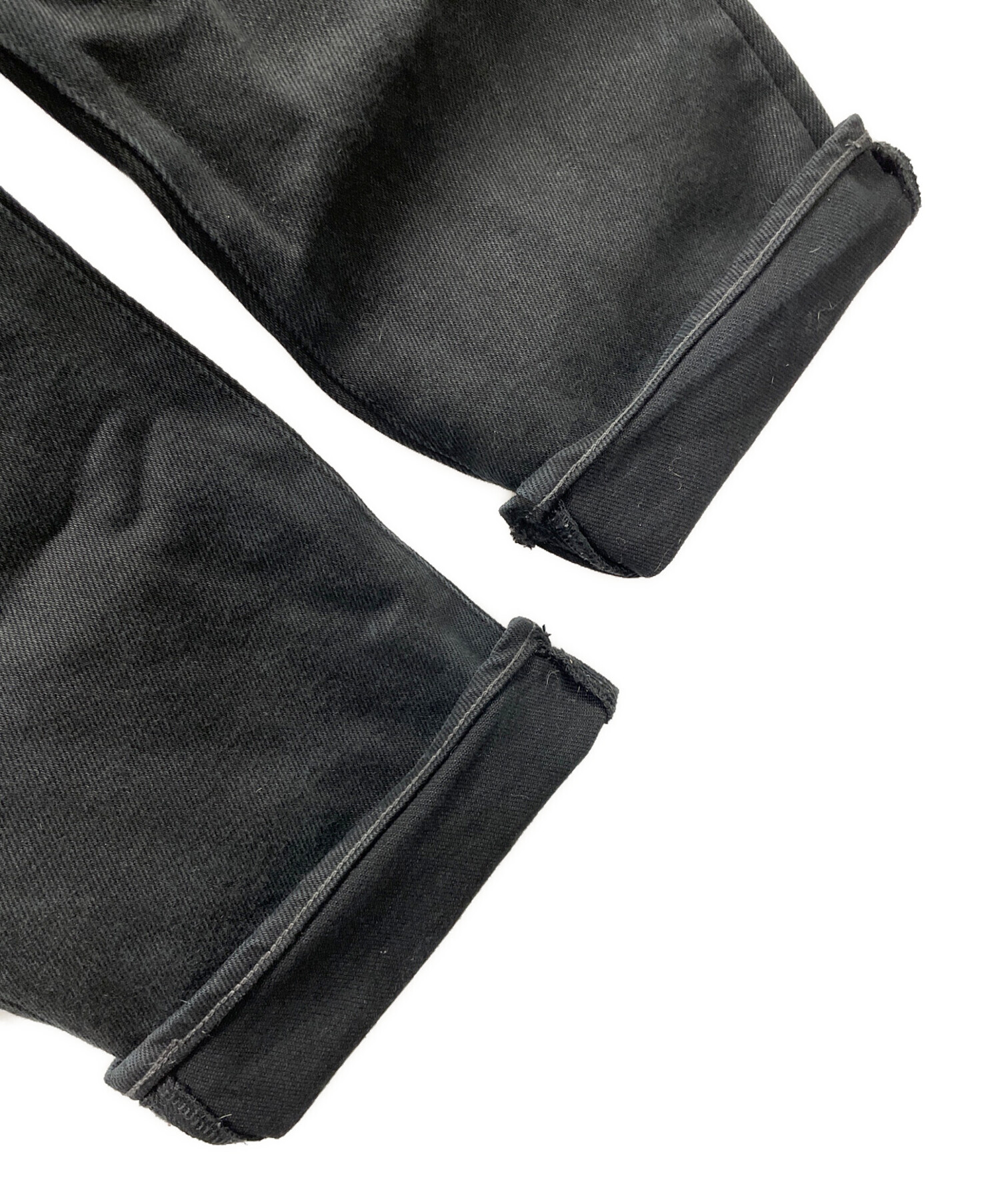 中古・古着通販】IRON HEART (アイアンハート) ブラックジーンズ 
