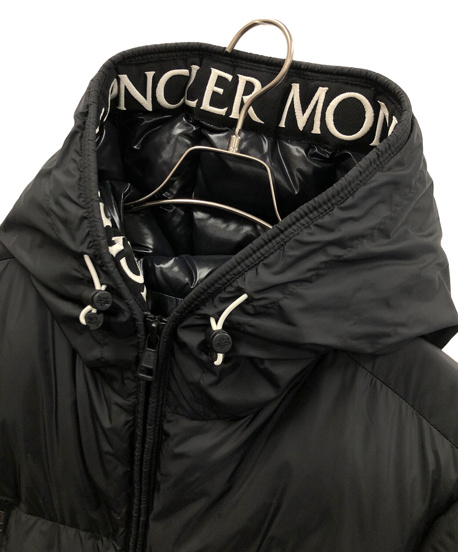 中古・古着通販】MONCLER (モンクレール) ダウンジャケット ブラック