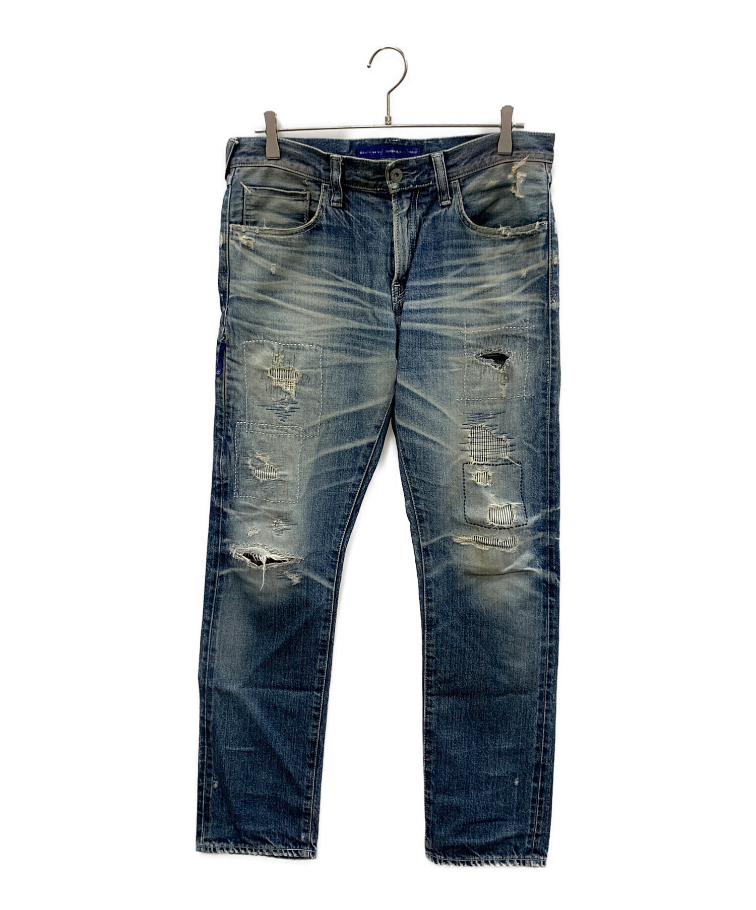 DENIM BY VANQUISH & FRAGMENT デニムパンツ 32 中古・古着通販】DENIM BY VANQUISH&FRAGMENT (デニムバイヴァン