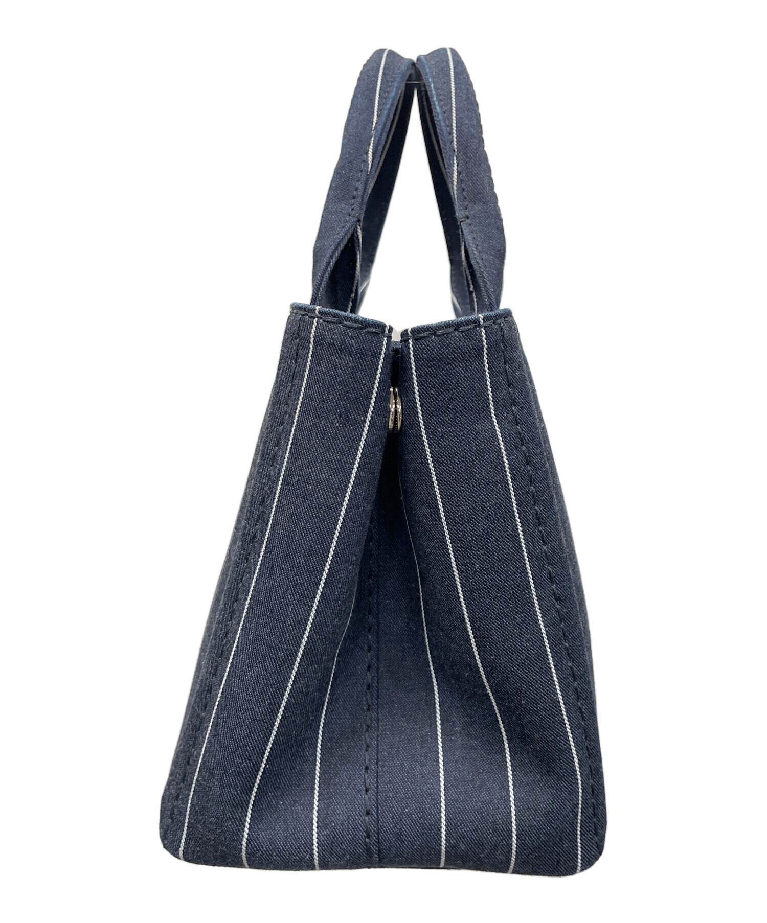 中古・古着通販】PRADA (プラダ) 2WAYバッグ トートバッグ DENIM RIGHE