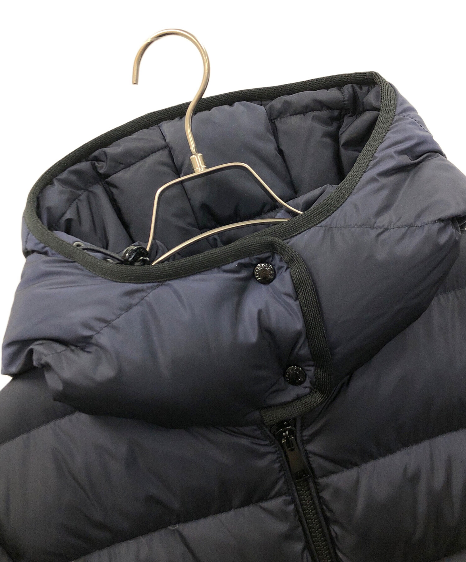 中古・古着通販】MONCLER (モンクレール) ダウンジャケット ブルー 中古・古着通販】MONCLER (モンクレール) ダウンジャケット ブルー