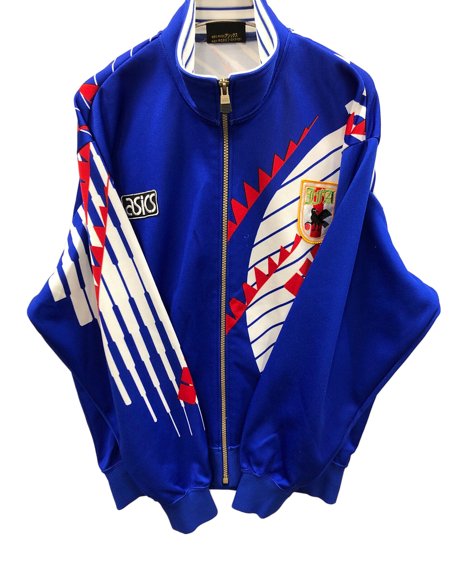 中古・古着通販】asics (アシックス) 90s トラックジャケット ブルー
