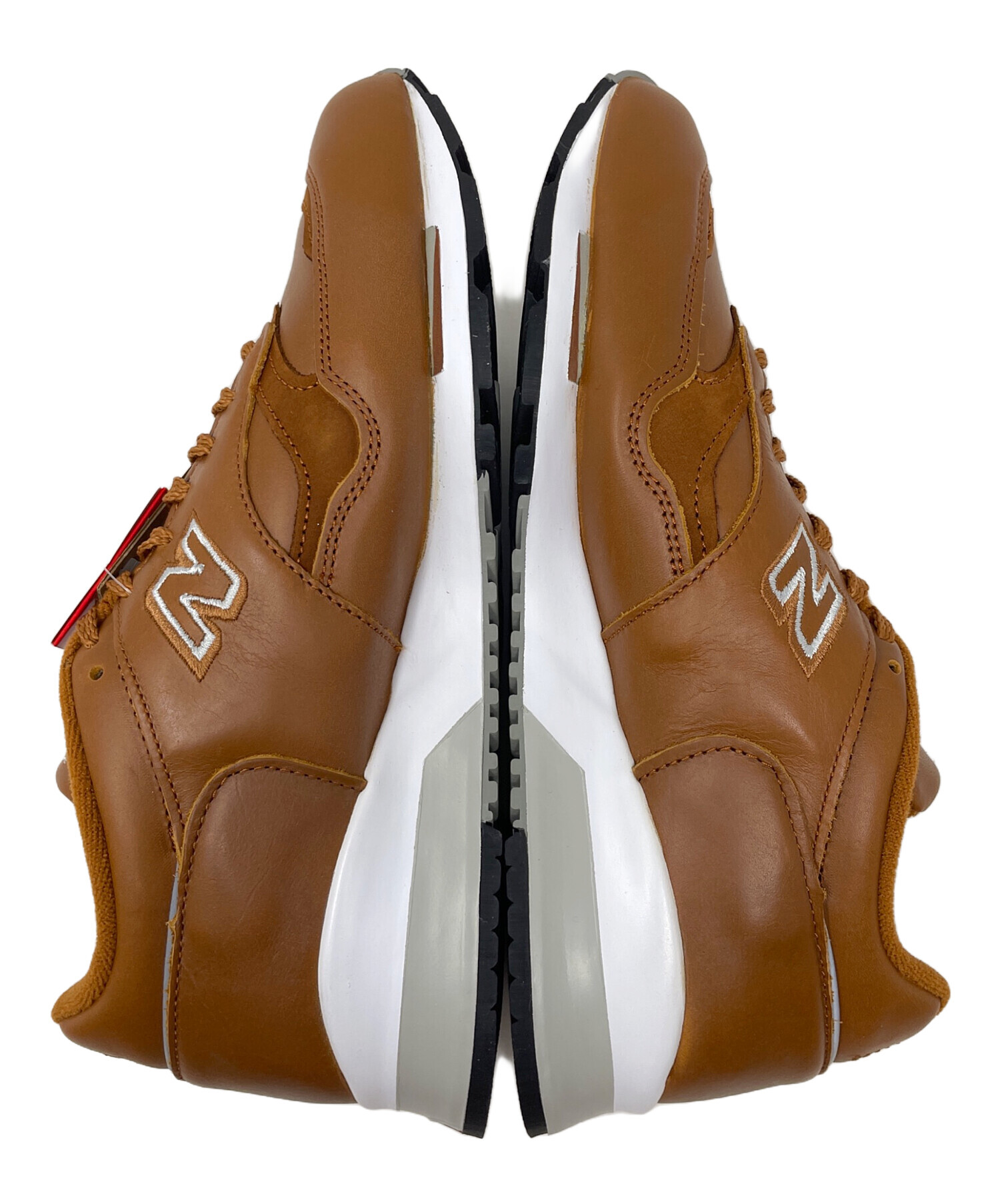 New Balance 1500 ブラウンレザー 中古・古着通販】NEW BALANCE (ニューバランス) レザースニーカー