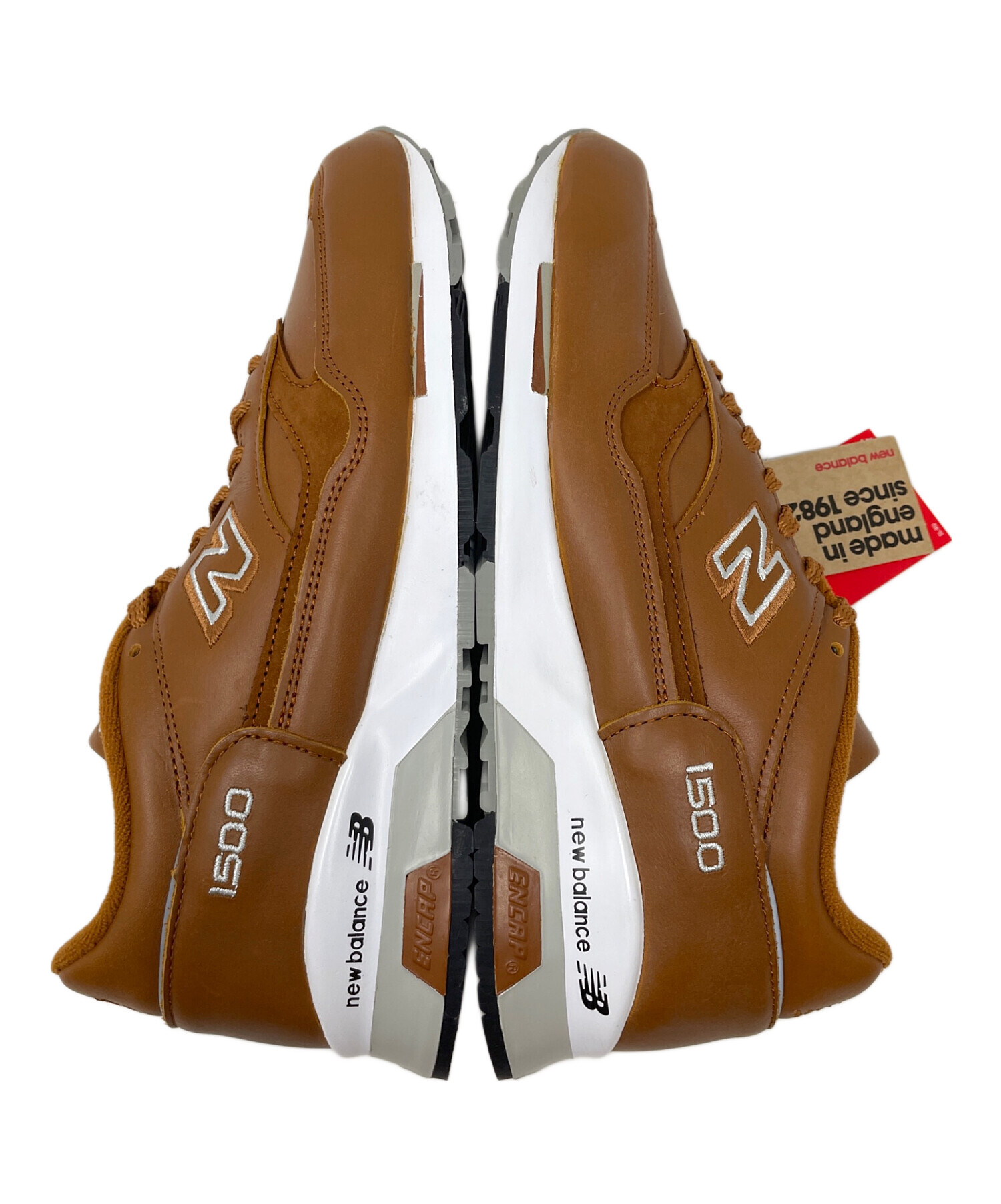 中古・古着通販】NEW BALANCE (ニューバランス) レザースニーカー