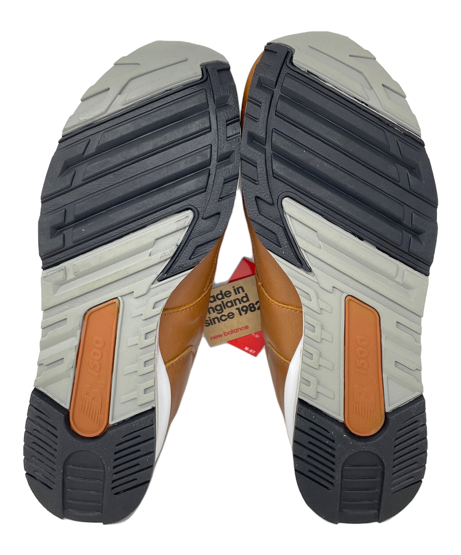 中古・古着通販】NEW BALANCE (ニューバランス) レザースニーカー