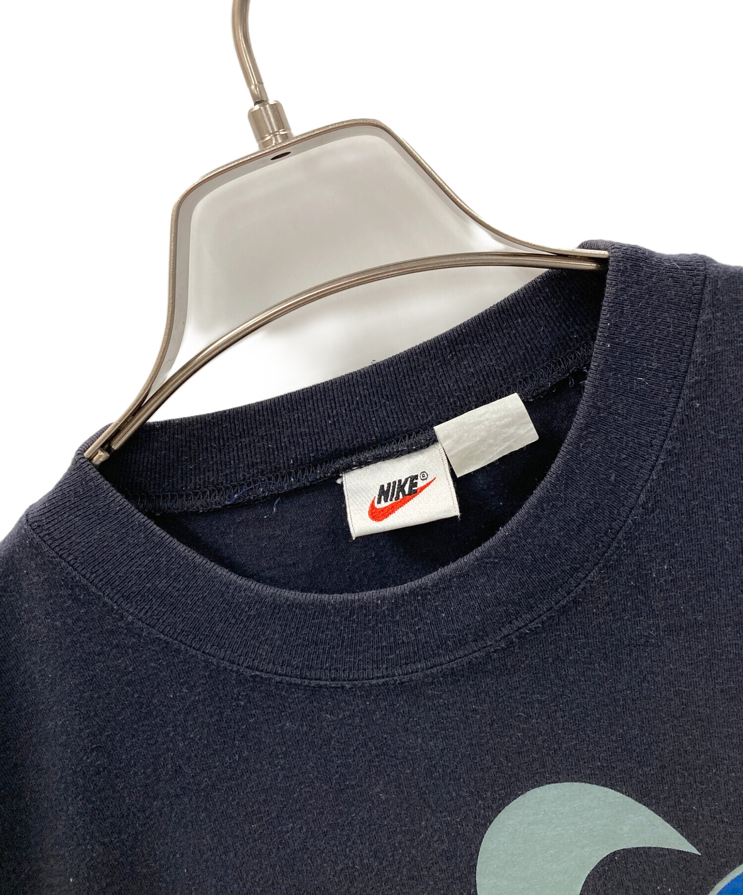 中古・古着通販】NIKE (ナイキ) 90s Tシャツ ネイビー サイズ:実寸