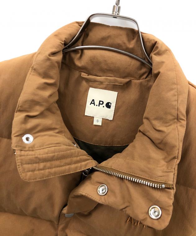 中古・古着通販】A.P.C. (アーペーセー) CarHartt (カーハート) ダウン 