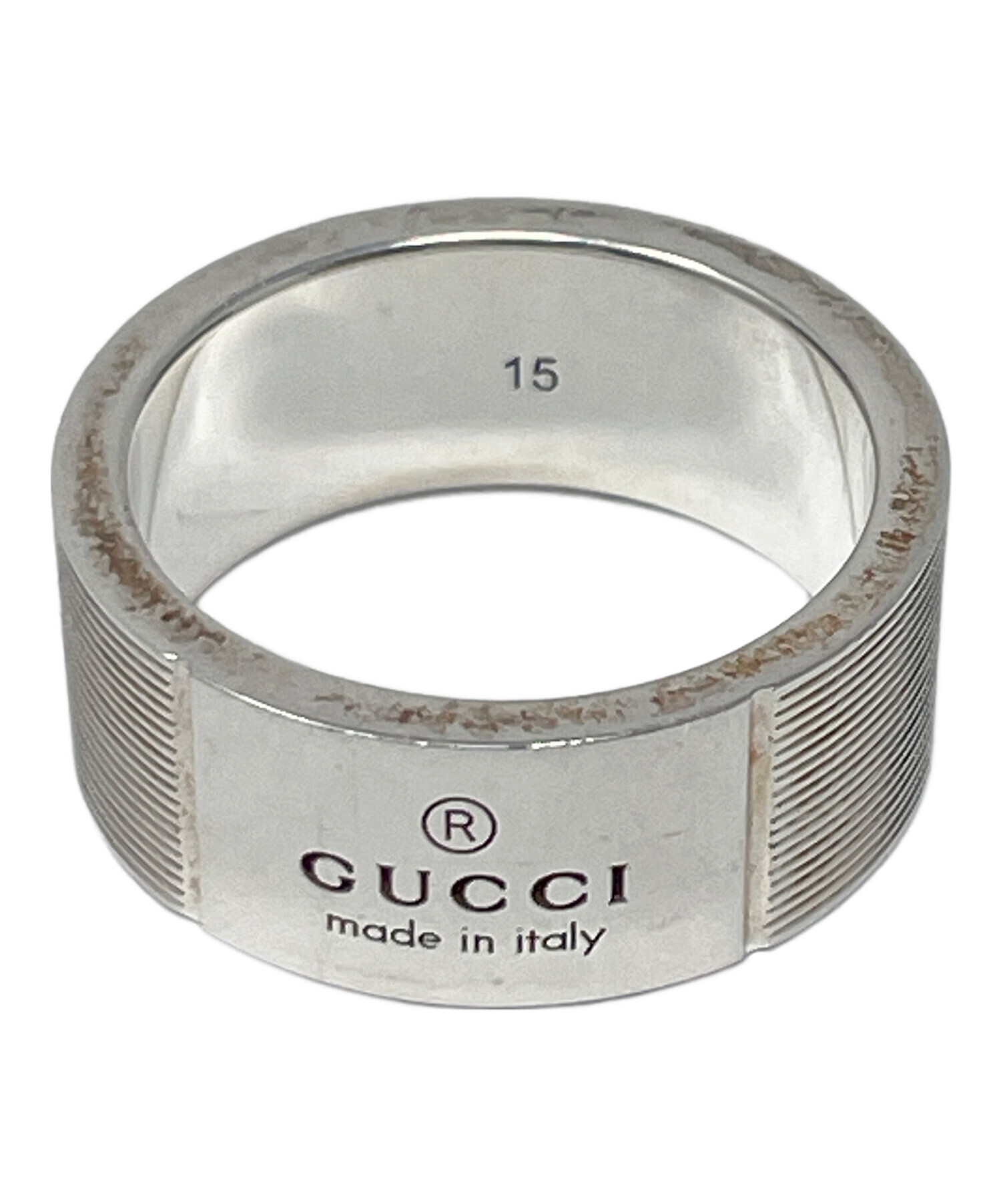 中古・古着通販】GUCCI (グッチ) リング サイズ:実寸サイズにてご確認 