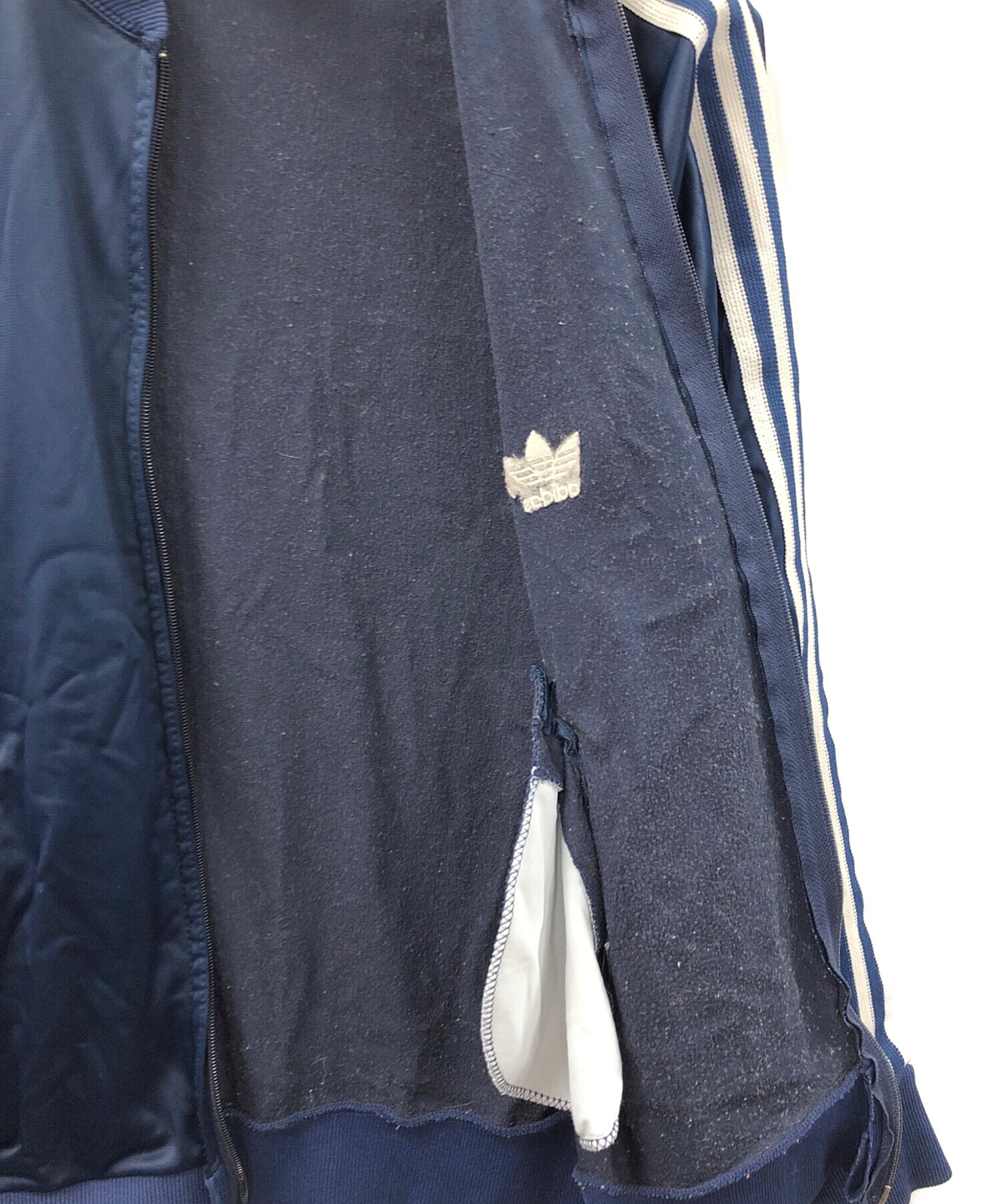 中古・古着通販】adidas (アディダス) トラックジャケット ネイビー