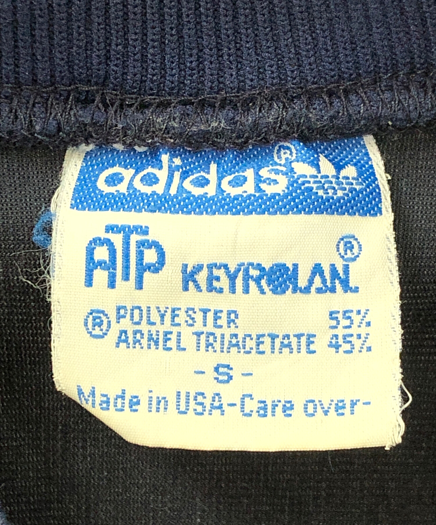 中古・古着通販】adidas (アディダス) トラックジャケット ネイビー