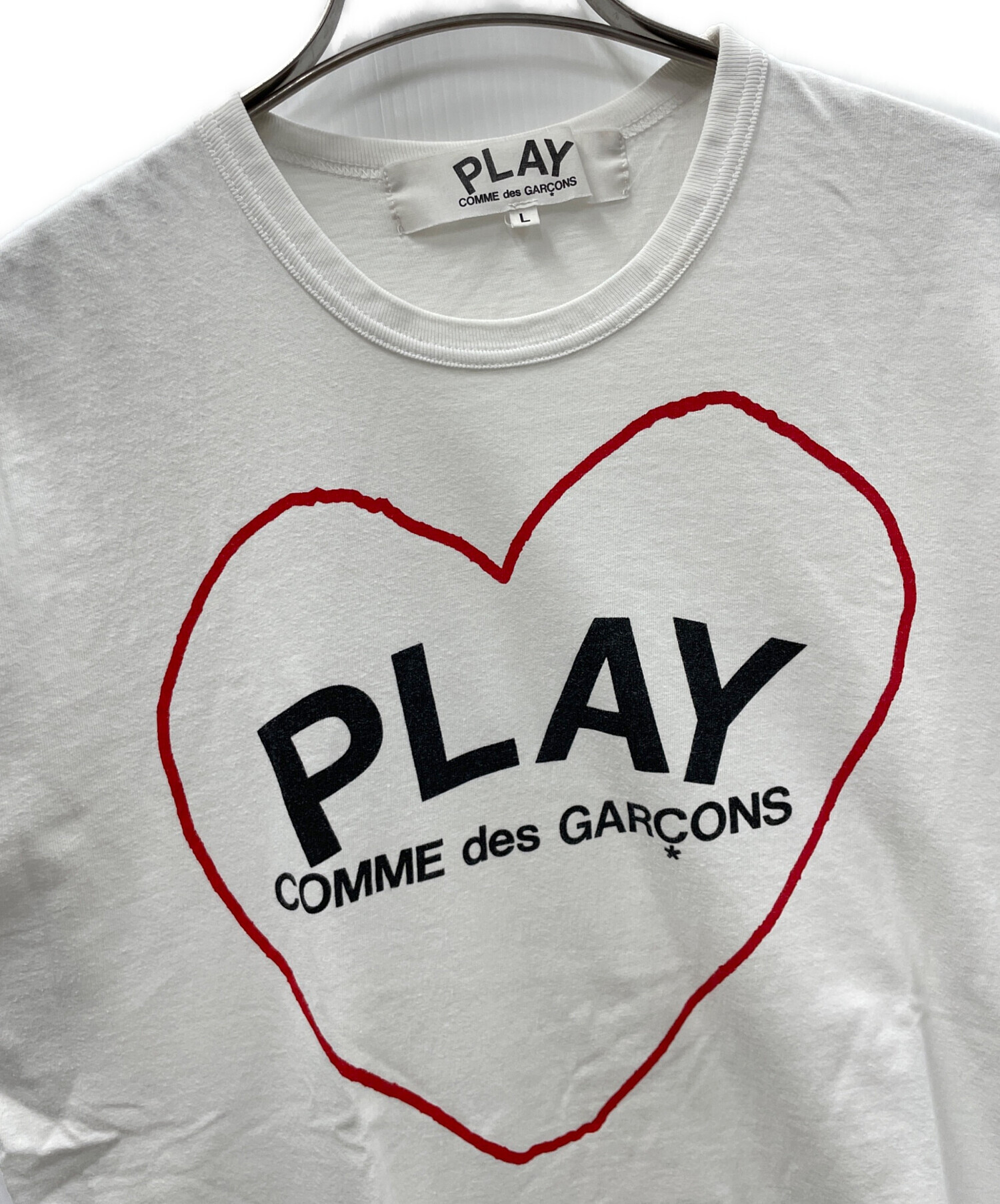 中古・古着通販】PLAY COMME des GARCONS (プレイコムデギャルソン) T