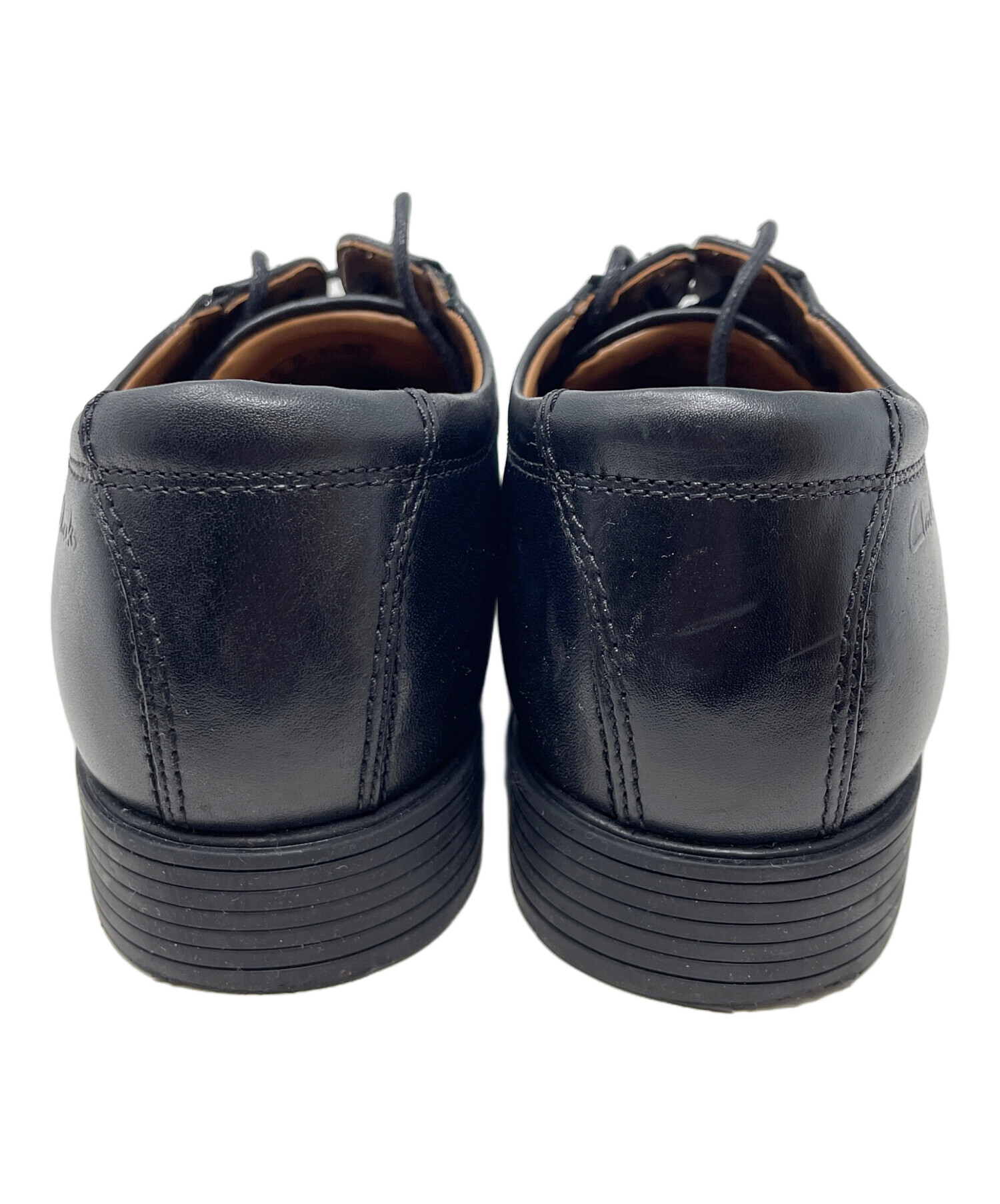 中古・古着通販】CLARKS (クラークス) レースアップシューズ ブラック