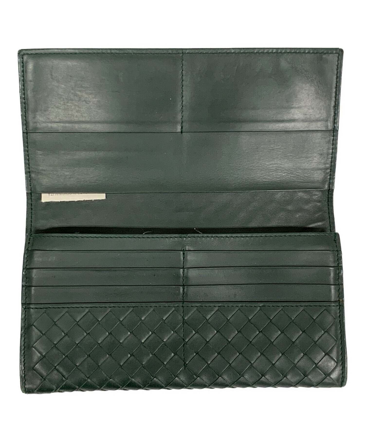 中古・古着通販】BOTTEGA VENETA (ボッテガベネタ) 長財布 イントレ