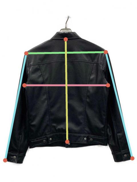 中古・古着通販】LEVI'S (リーバイス) レザージャケット JAPAN LIMITED